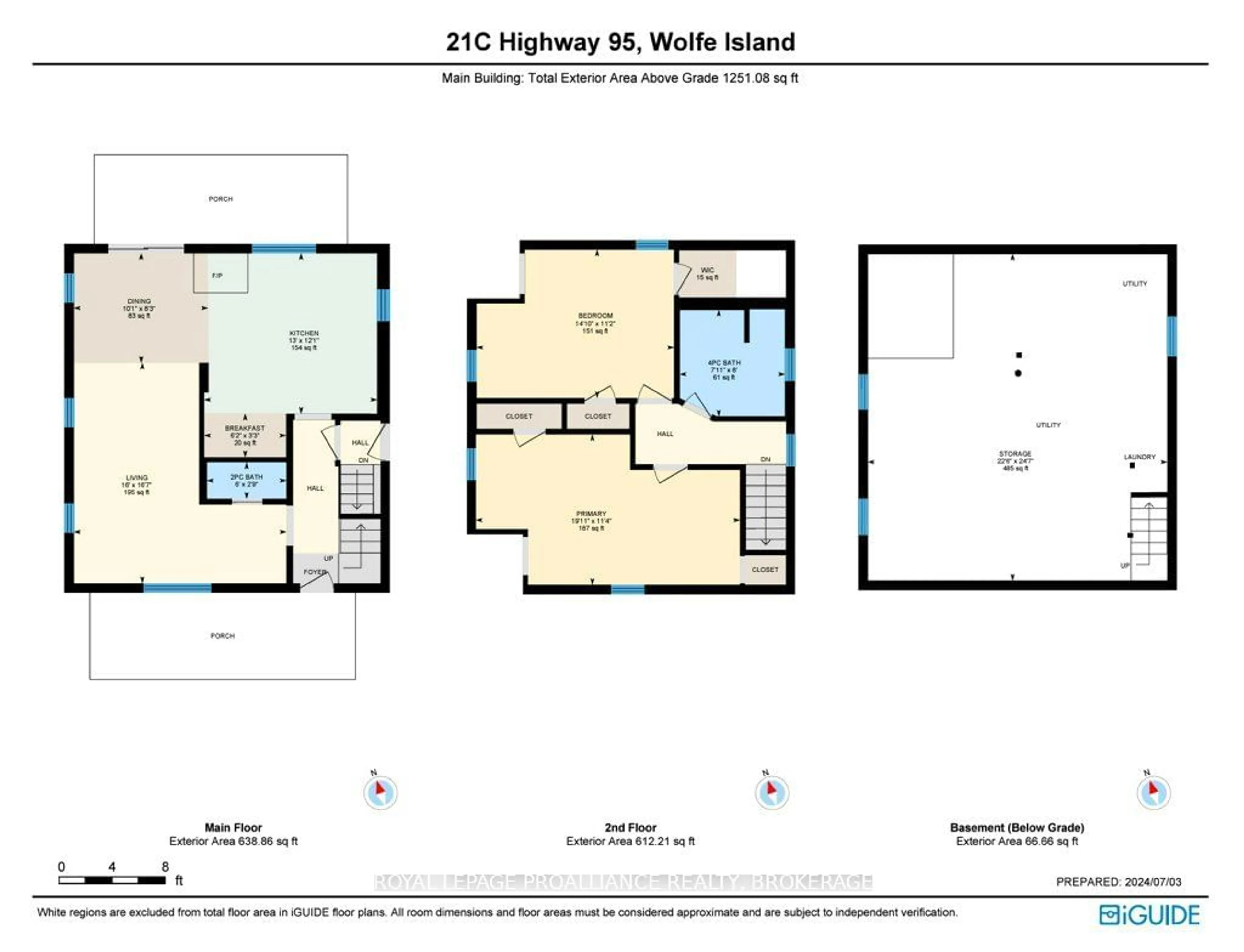 Floor plan for 21C Highway 95, Frontenac Islands Ontario K0H 2Y0