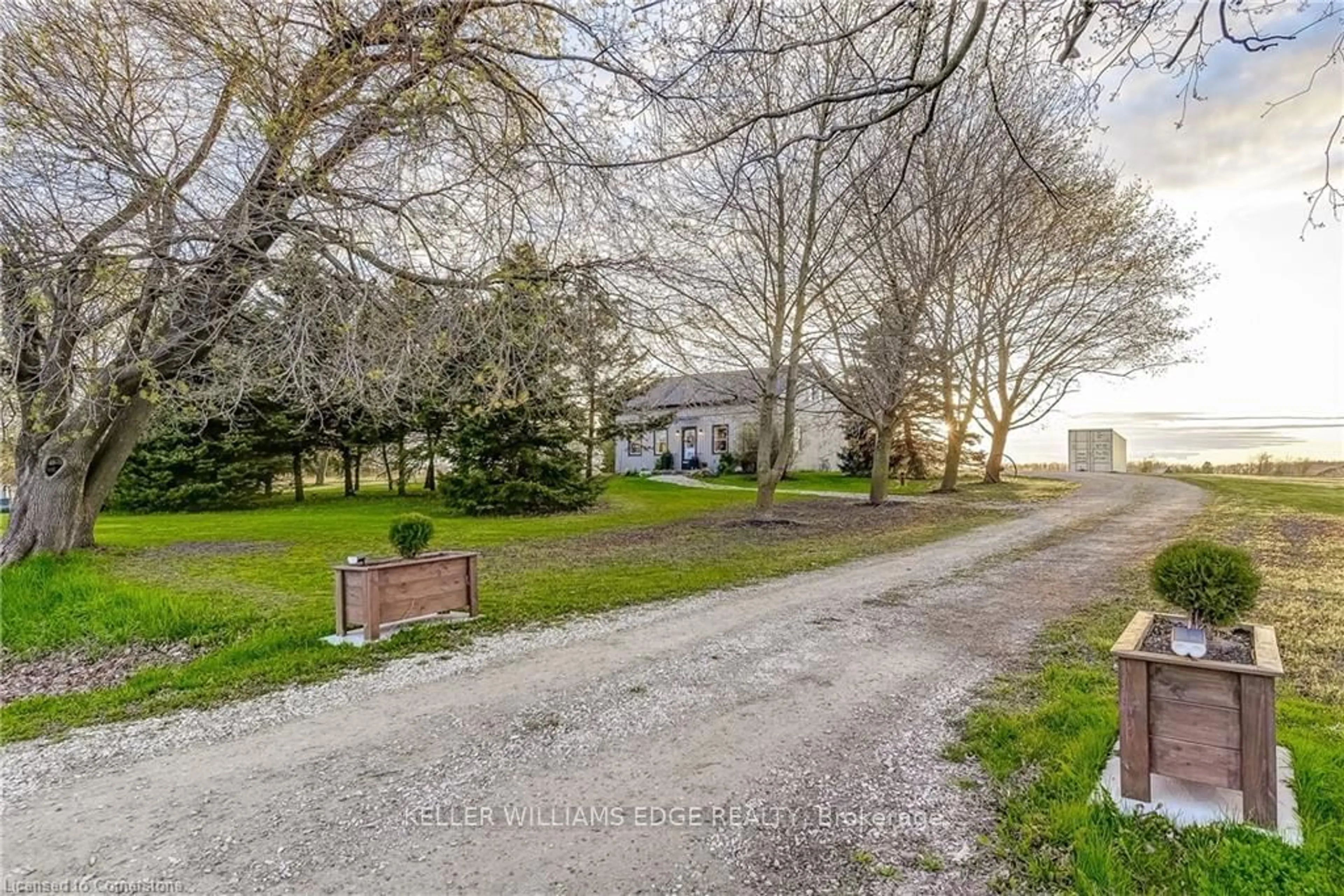 A pic from outside/outdoor area/front of a property/back of a property/a pic from drone, street for 3759 Highway 3 N/A, Haldimand Ontario N0A 1H0