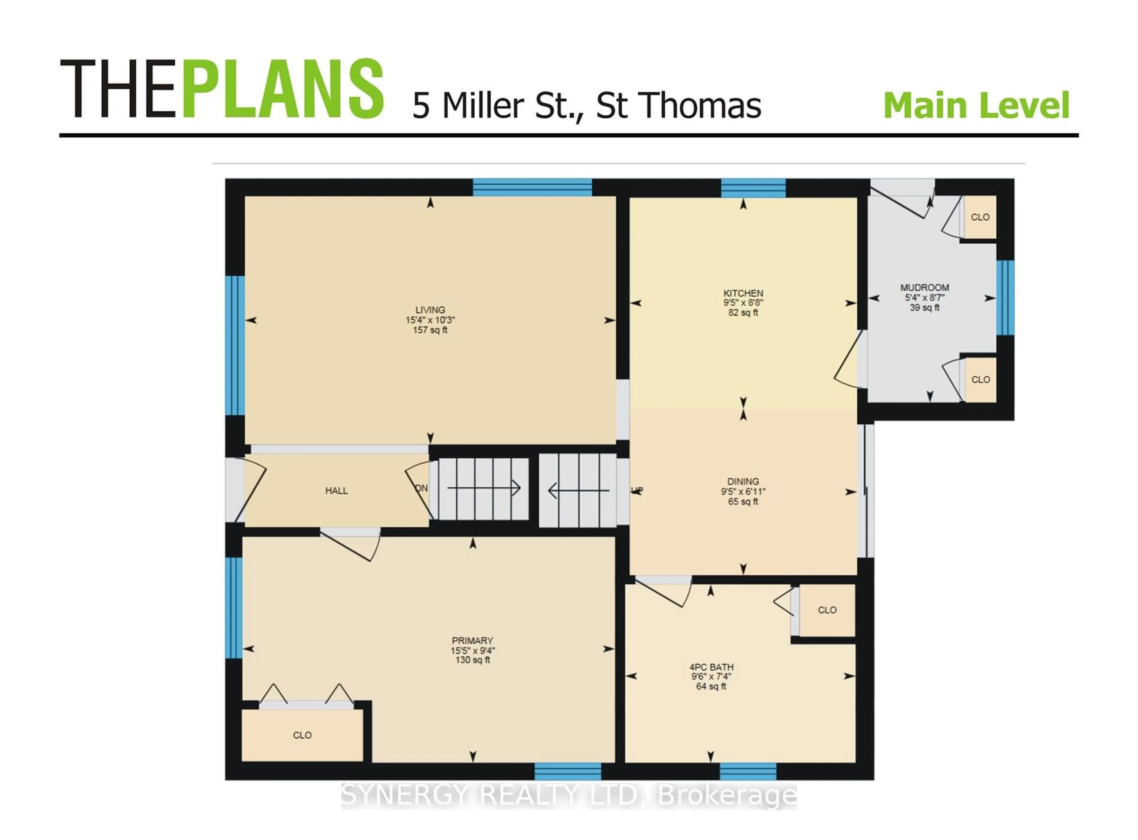 Floor plan for 5 Miller St, St. Thomas Ontario N5R 3E6