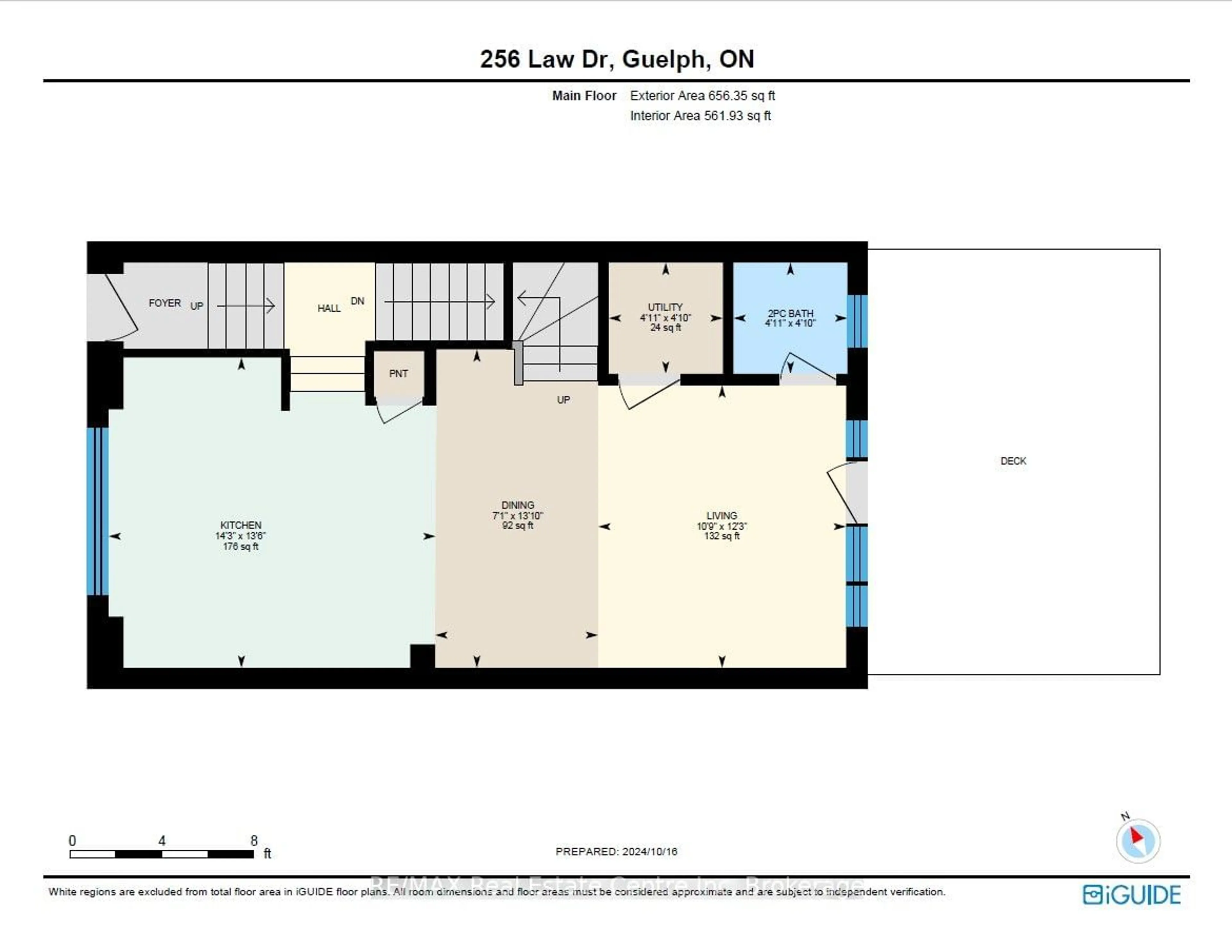 Floor plan for 256 LAW Dr, Guelph Ontario N1E 0P6