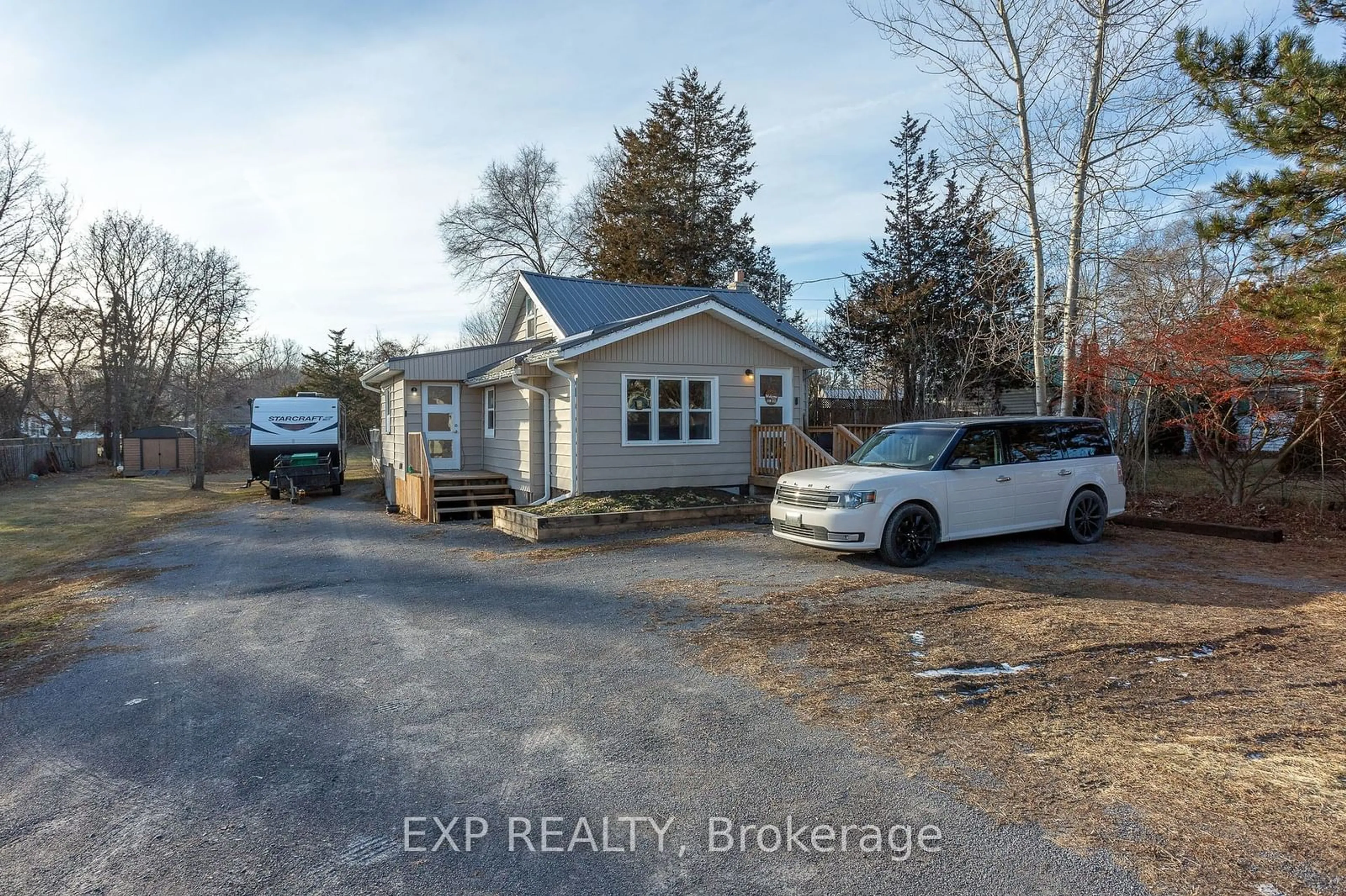 A pic from outside/outdoor area/front of a property/back of a property/a pic from drone, unknown for 22166 Loyalist Pkwy, Quinte West Ontario K0K 1L0