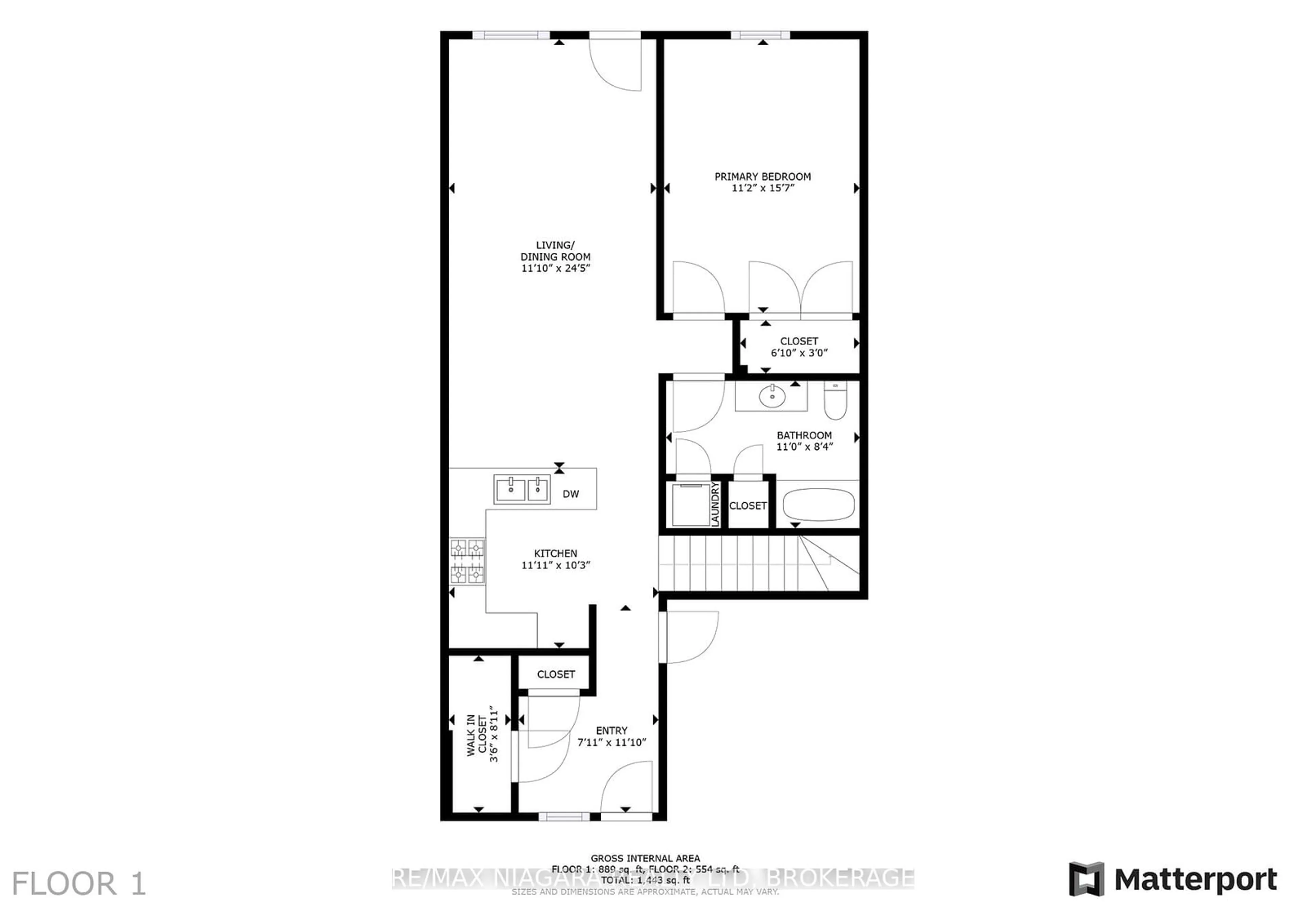 Floor plan for 321 Elgin St, Port Colborne Ontario L3K 6A2