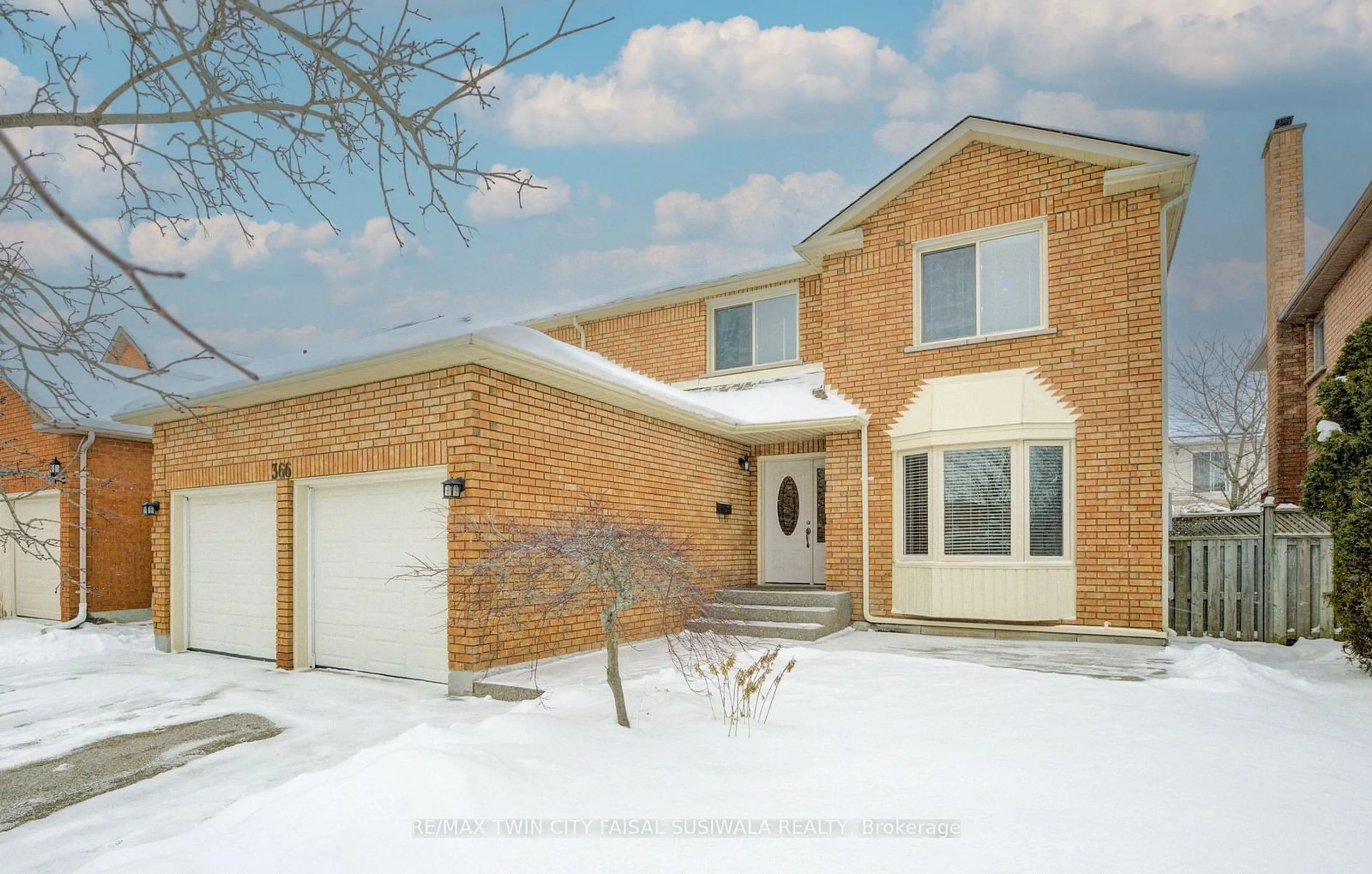 Home with brick exterior material, street for 366 Saginaw Pkwy, Cambridge Ontario N1T 1M5