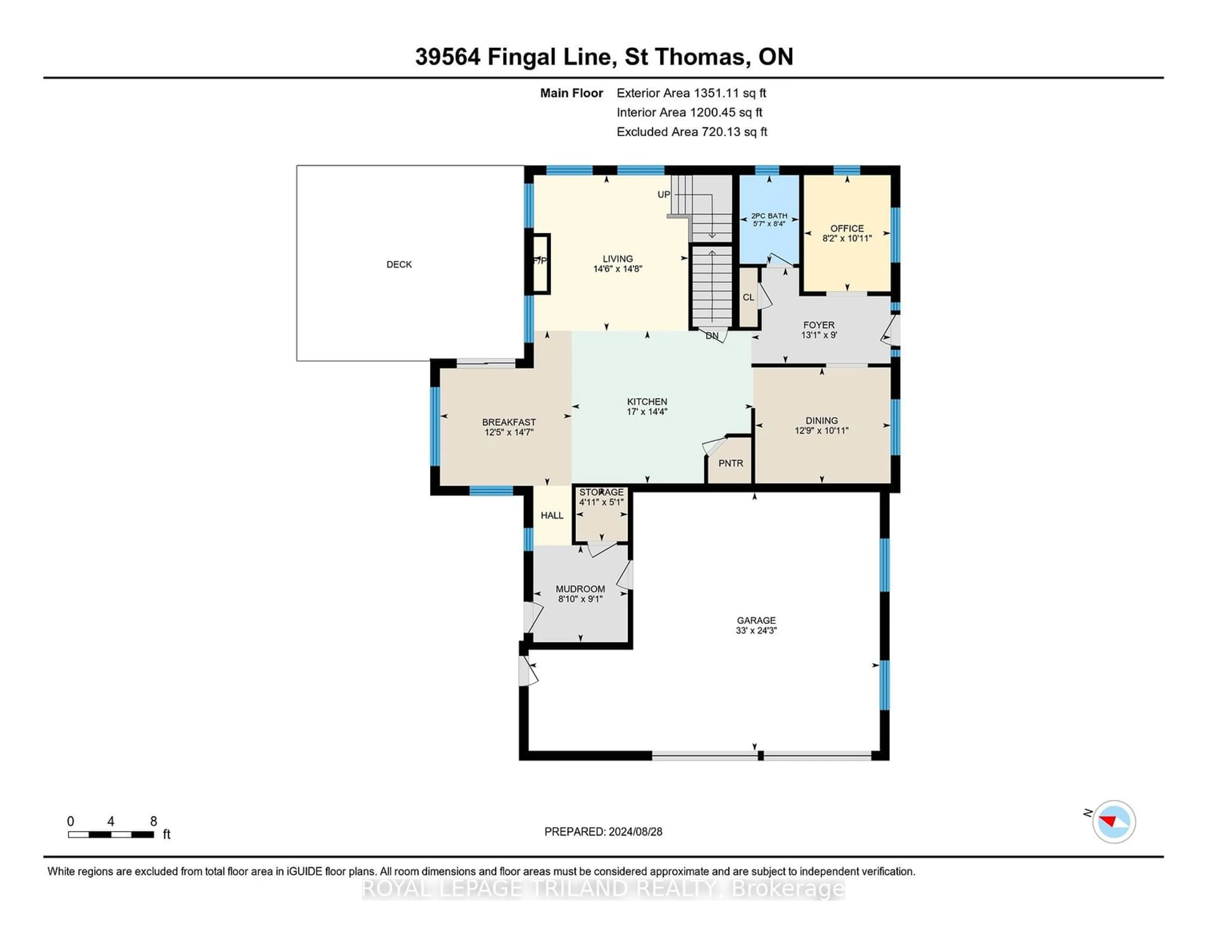 Floor plan for 39564 Fingal Line, Southwold Ontario N5P 3S5