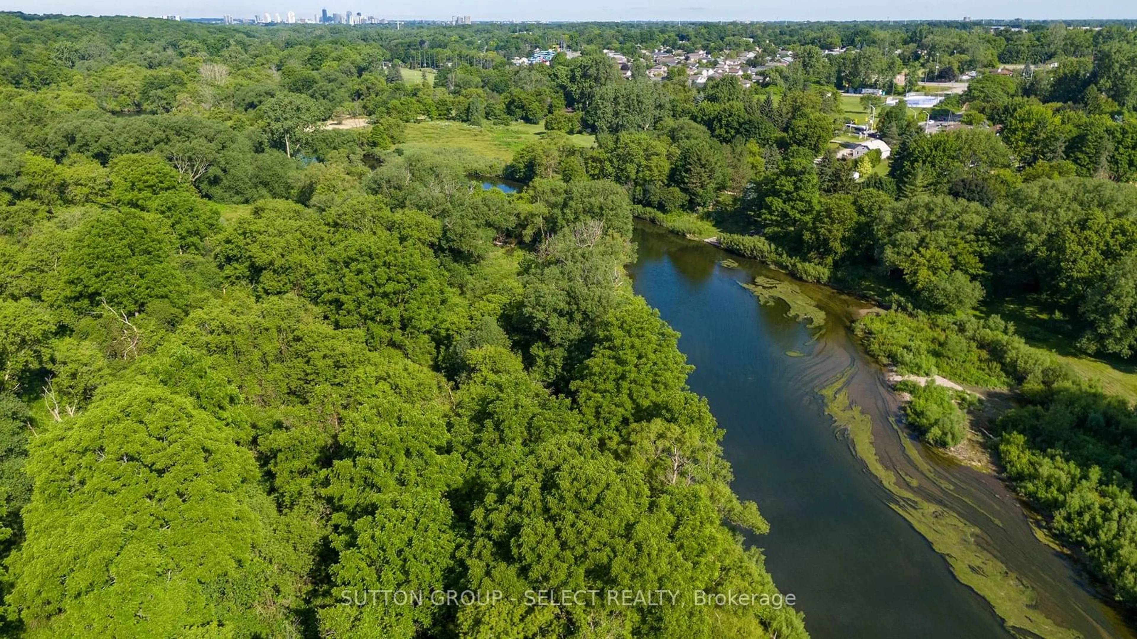 A pic from outside/outdoor area/front of a property/back of a property/a pic from drone, water/lake/river/ocean view for 2835 Sheffield Pl #13, London Ontario N6G 5H5