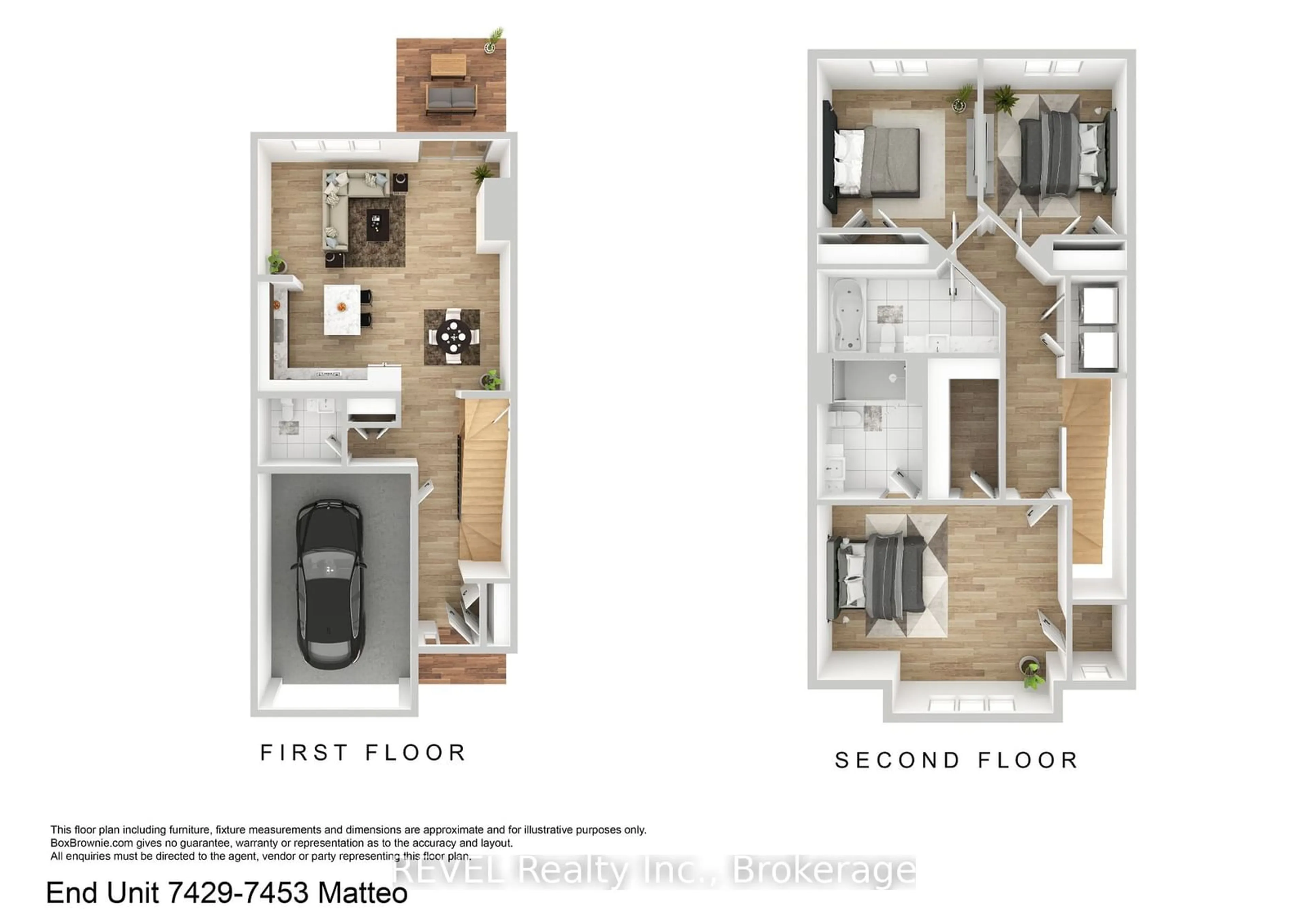 Floor plan for 7429 MATTEO Dr #1, Niagara Falls Ontario L2H 3T3