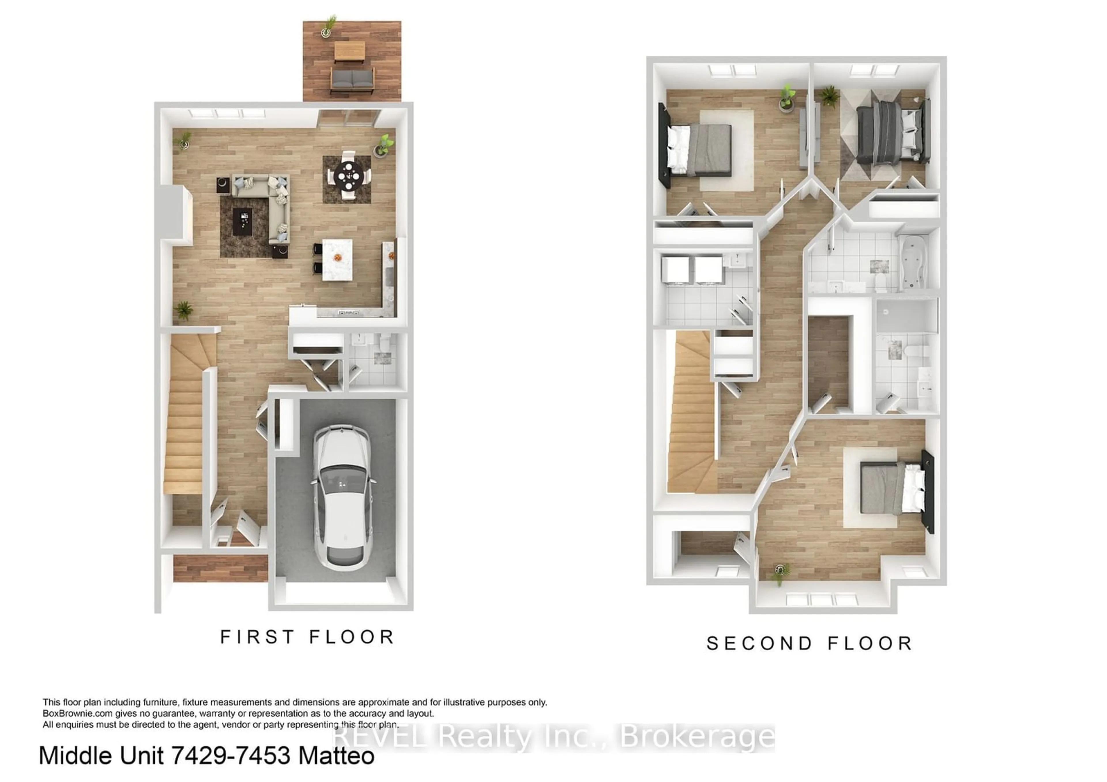 Floor plan for 7429 Matteo Dr #2, Niagara Falls Ontario L2H 3T3