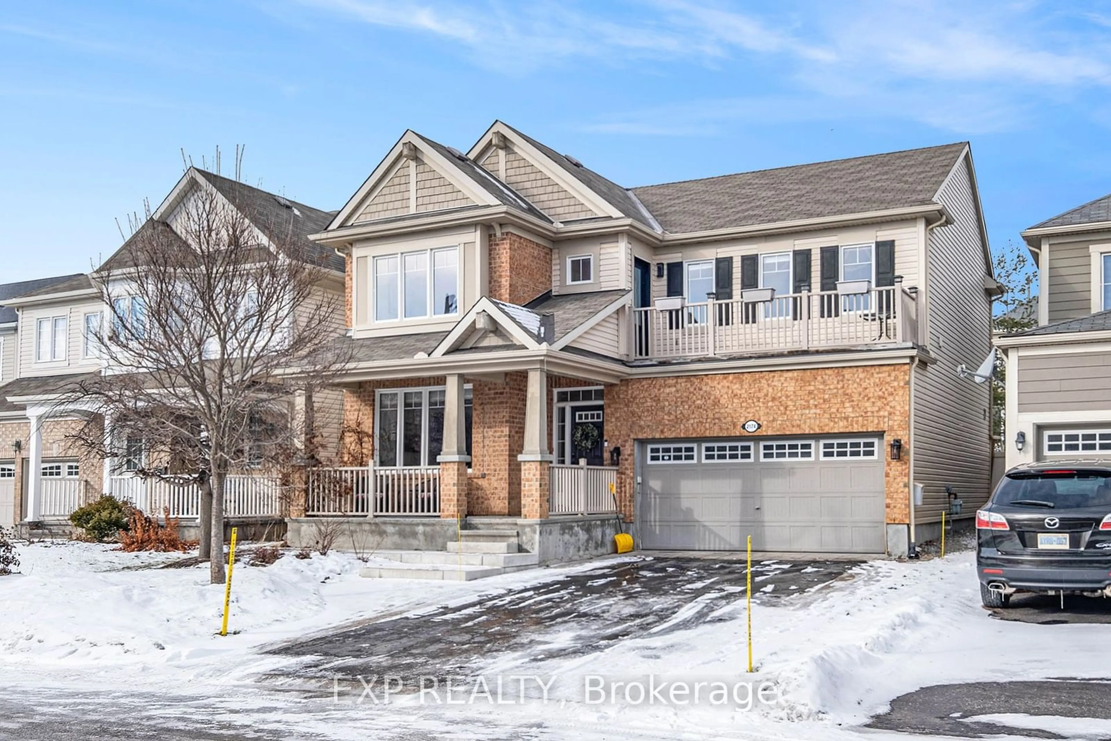 Home with brick exterior material, street for 2174 Sunset Cove Circ, Barrhaven Ontario K2J 0T9