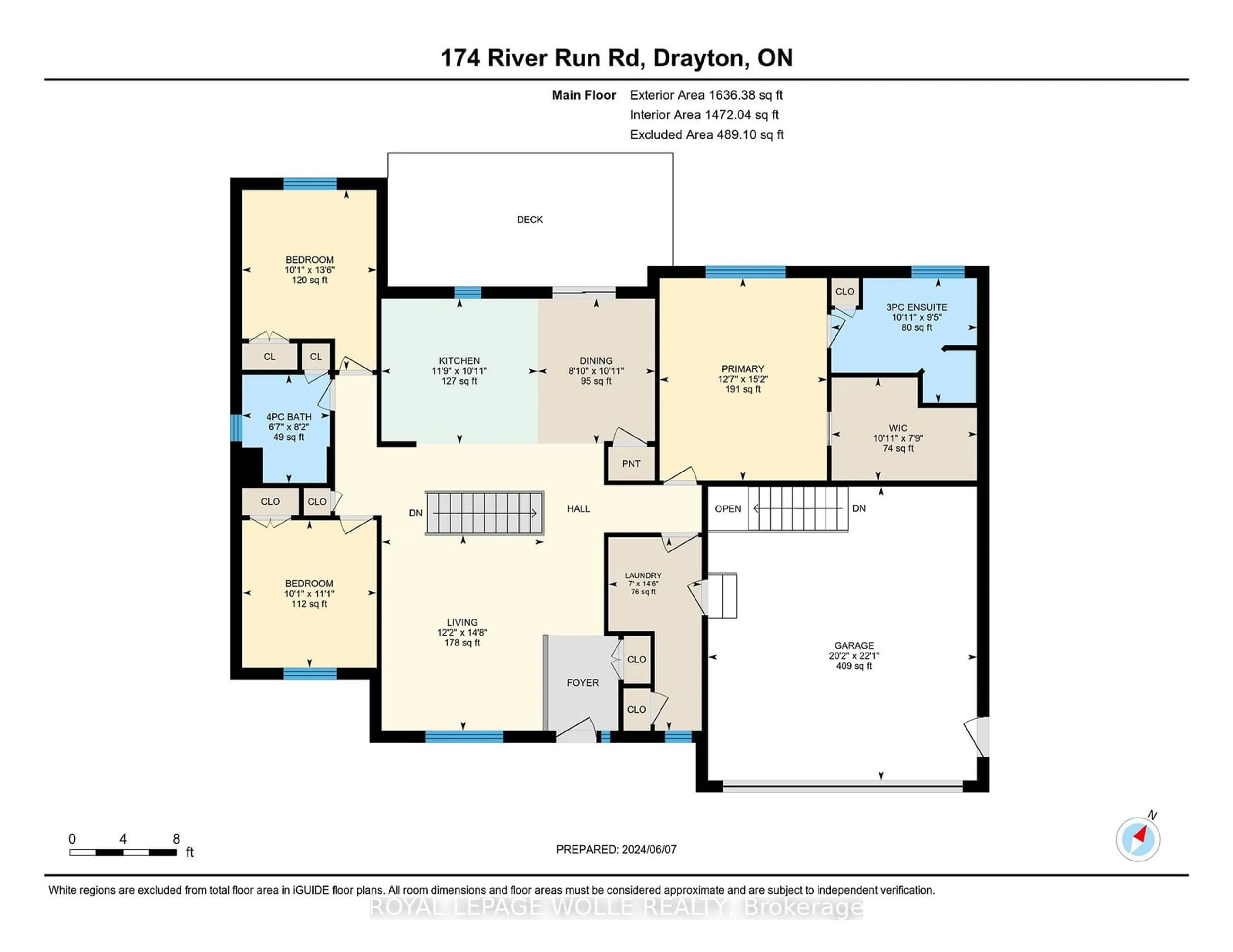 Floor plan for 174 River Run Rd, Mapleton Ontario N0G 1P0