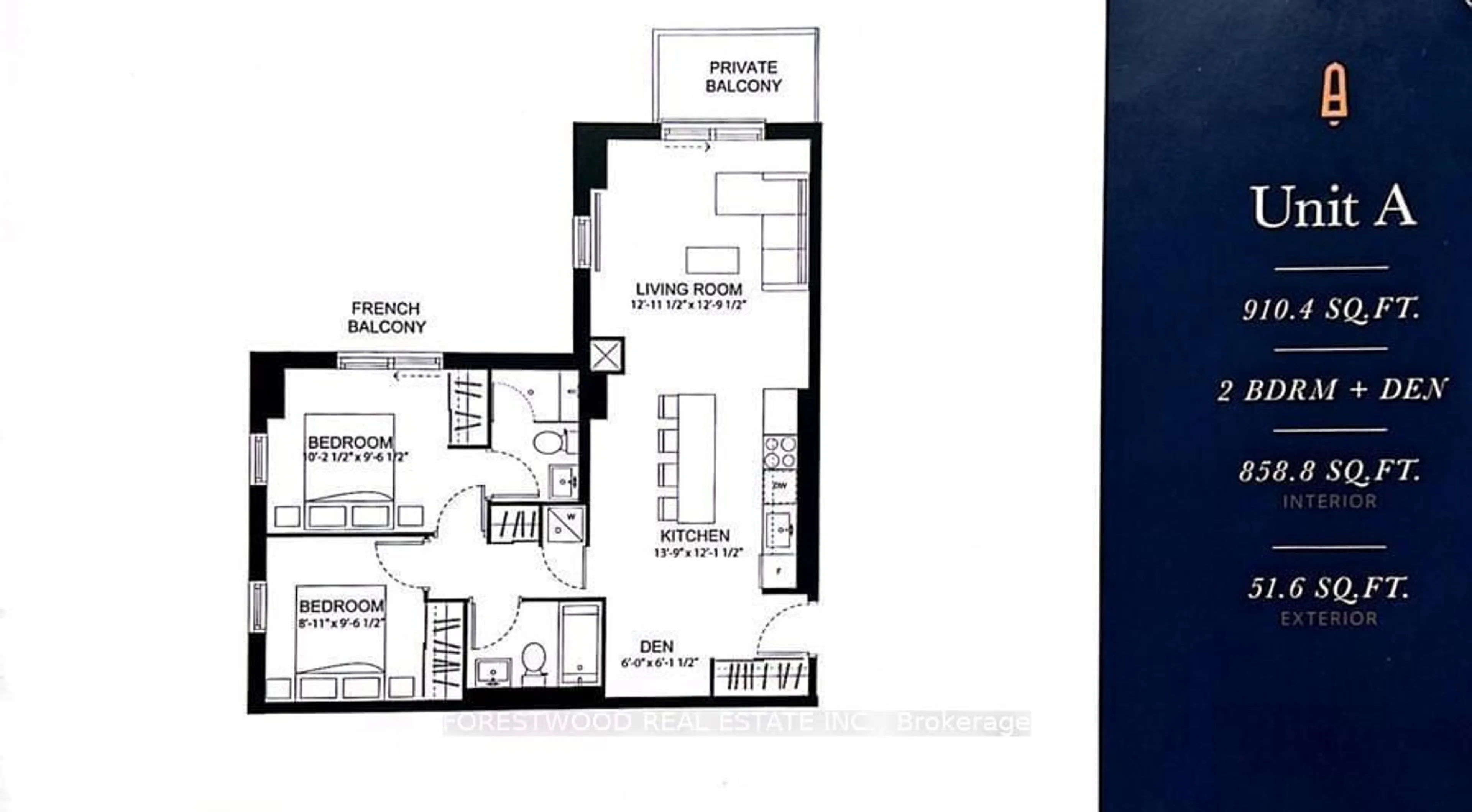 Floor plan for 7 Erie Ave #414, Brantford Ontario N3S 2E7