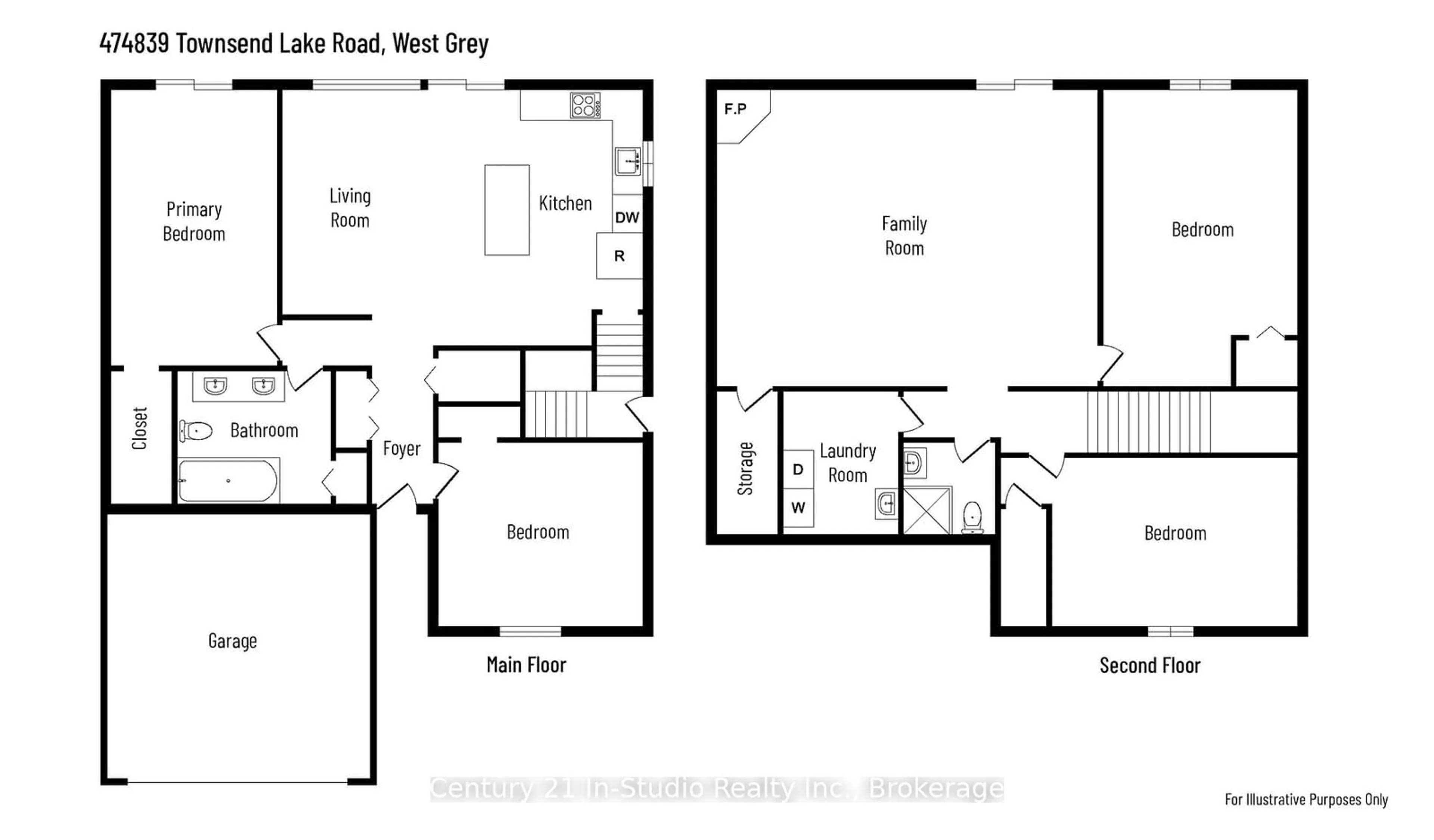 Floor plan for 474839 TOWNSEND LAKE Rd, West Grey Ontario N0C 1H0