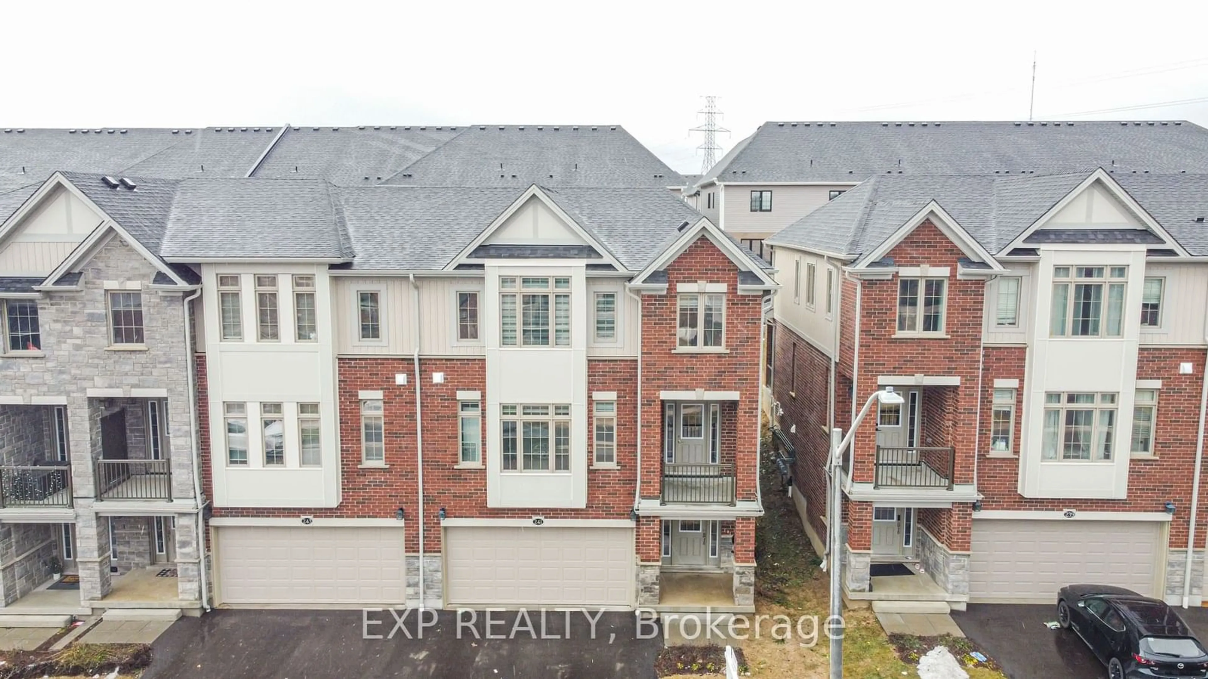 A pic from outside/outdoor area/front of a property/back of a property/a pic from drone, unknown for 241 Raspberry Pl, Waterloo Ontario N2V 0H3