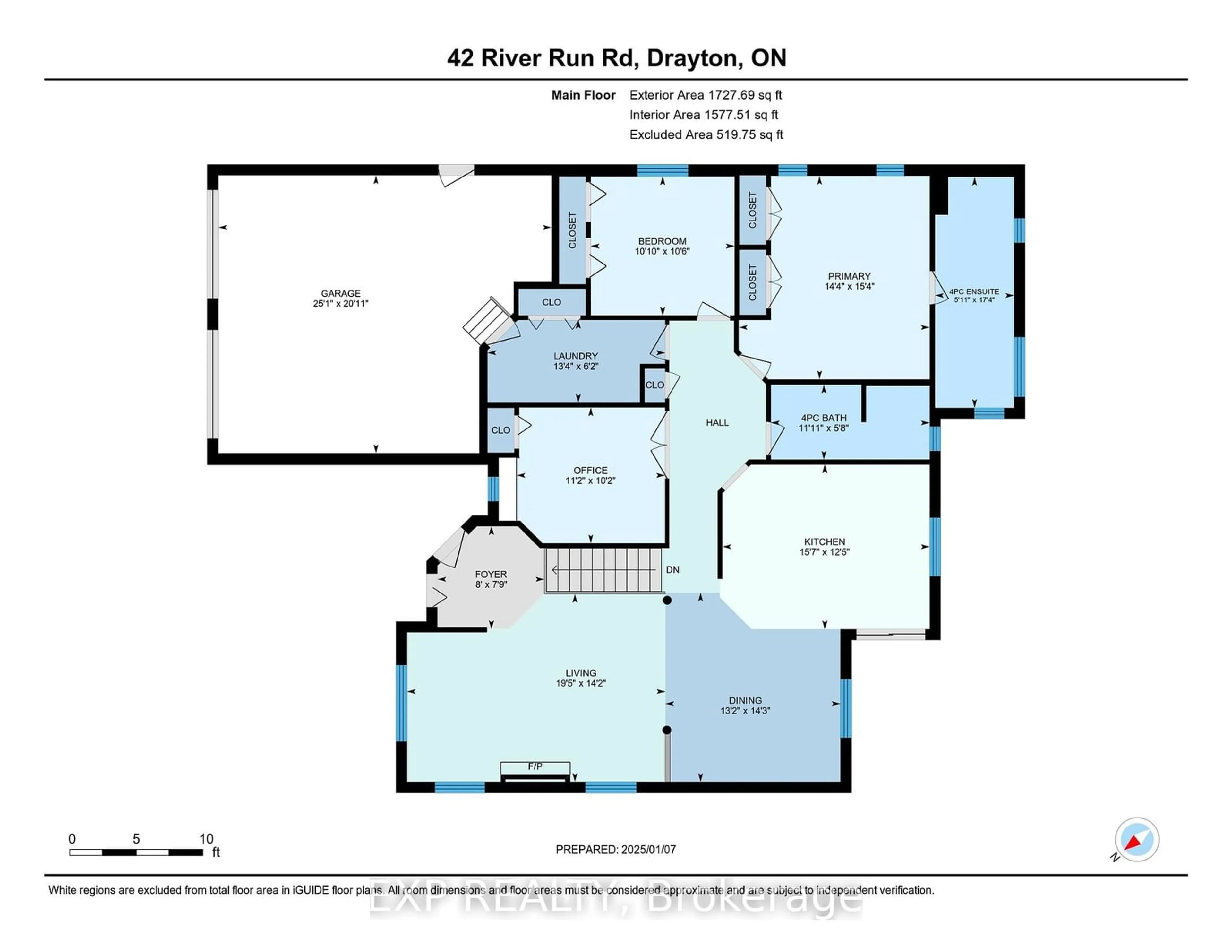 Floor plan for 42 River Run Rd, Mapleton Ontario N0G 1P0