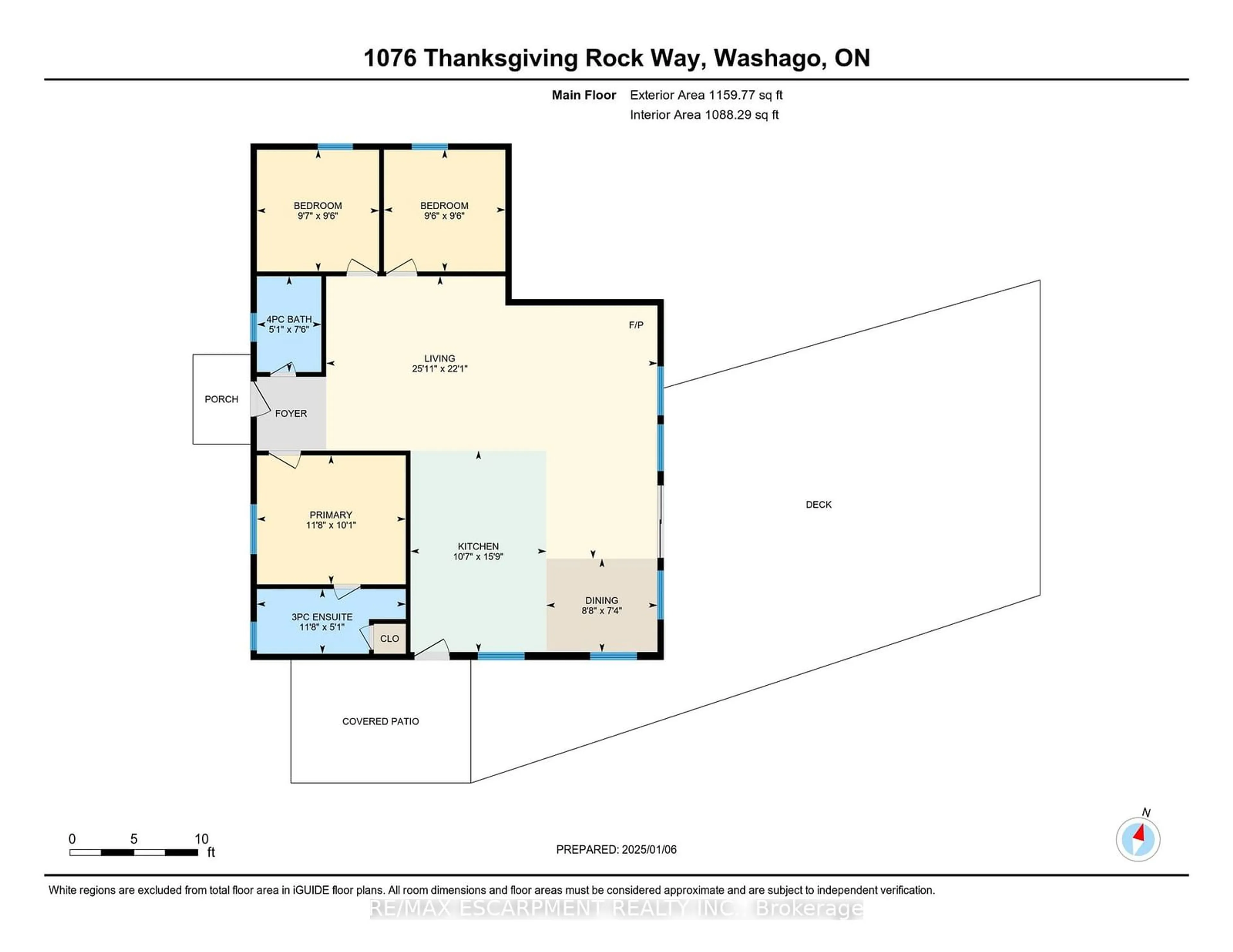 Floor plan for 1076 Thanksgiving Rock Way, Gravenhurst Ontario L0K 2B0