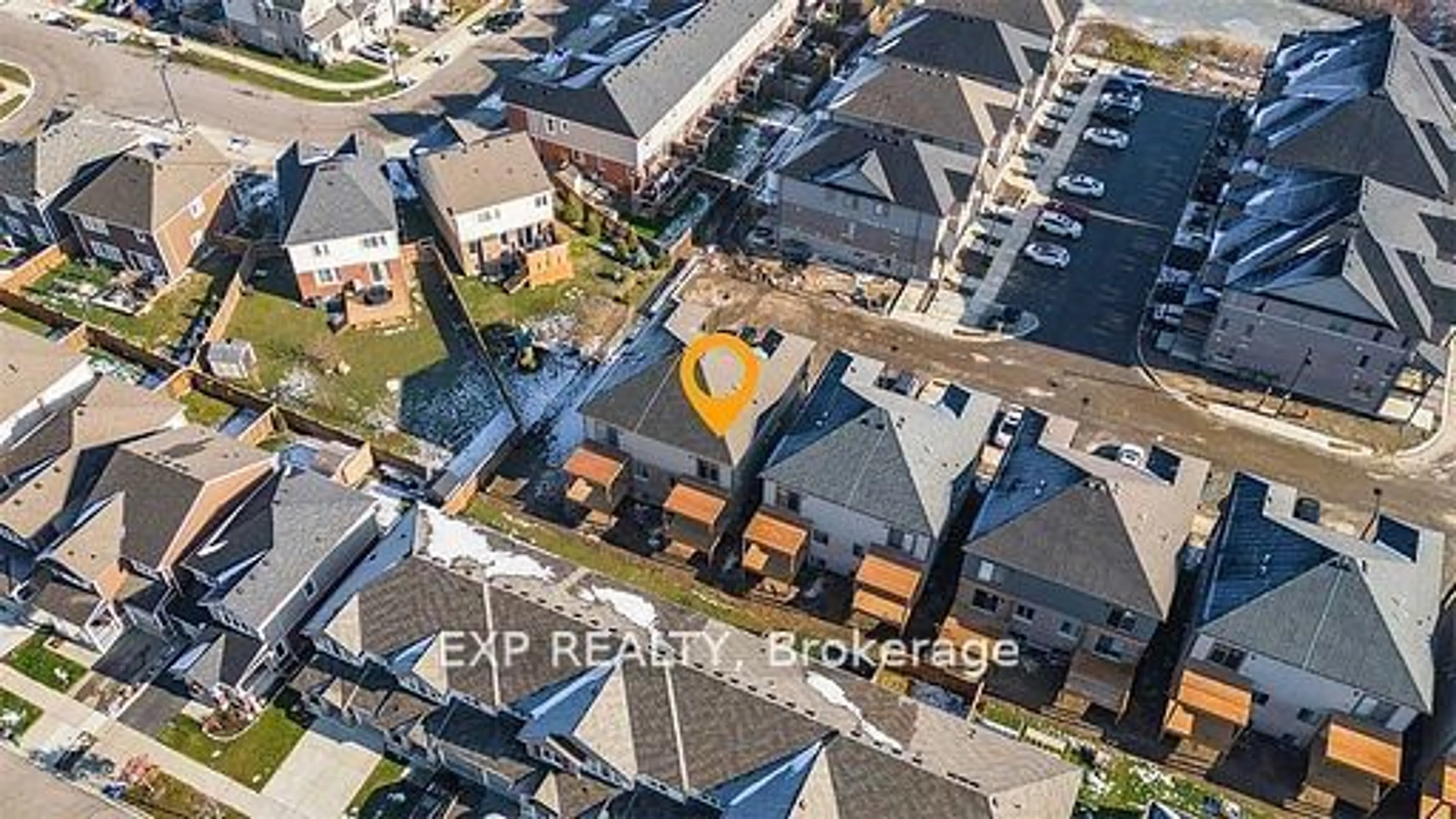 A pic from outside/outdoor area/front of a property/back of a property/a pic from drone, city buildings view from balcony for 205 West Oak Tr #40, Kitchener Ontario N2R 0R9