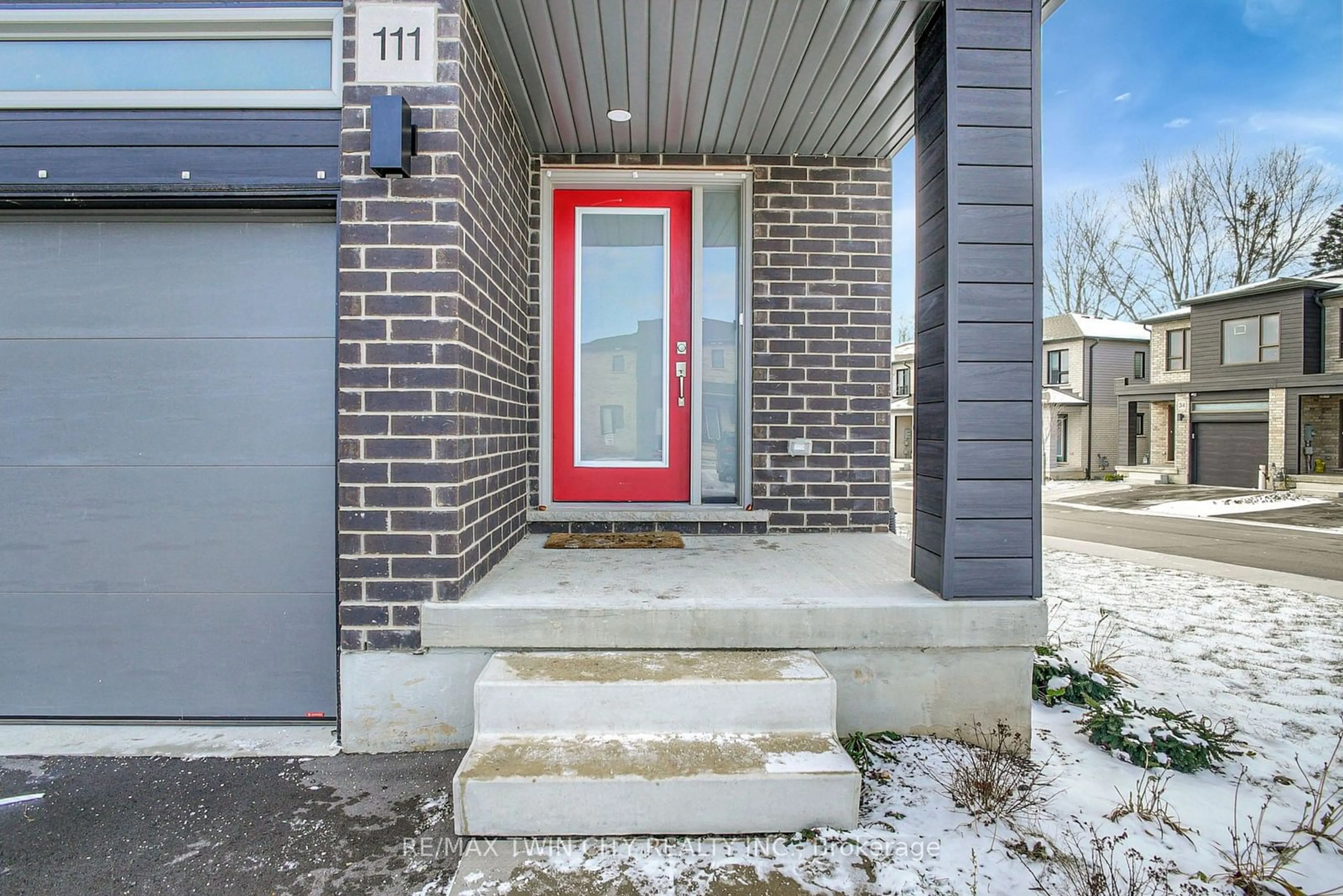 Home with brick exterior material, street for 111 Pony Way, Kitchener Ontario N2R 0R8