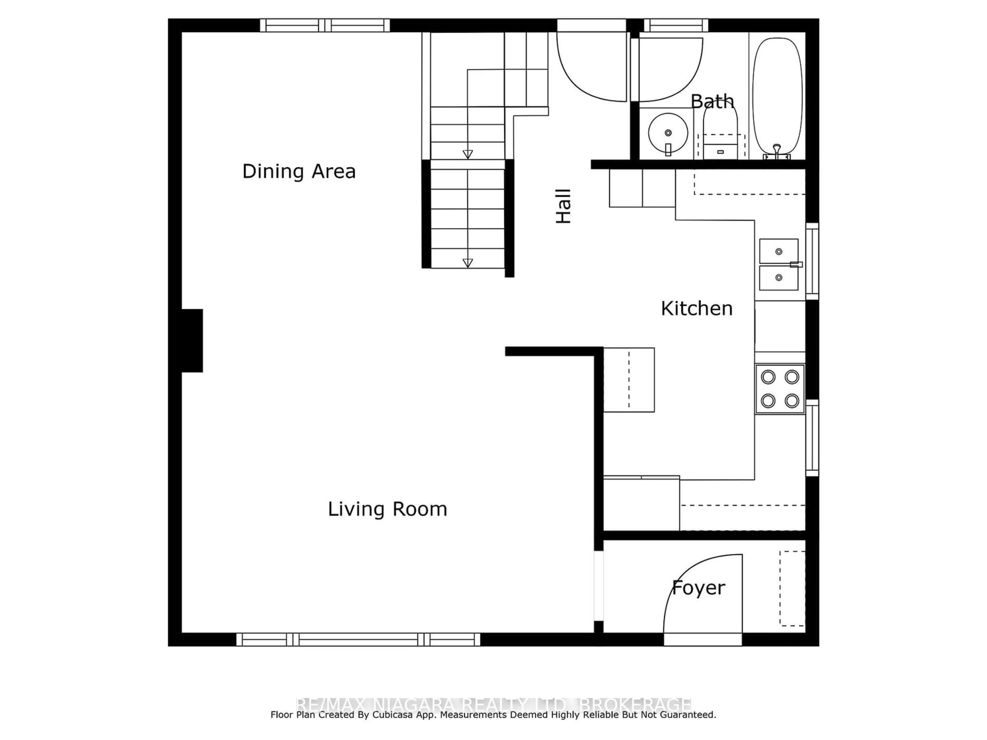 Floor plan for 86 Devon Rd, St. Catharines Ontario L2N 1X6