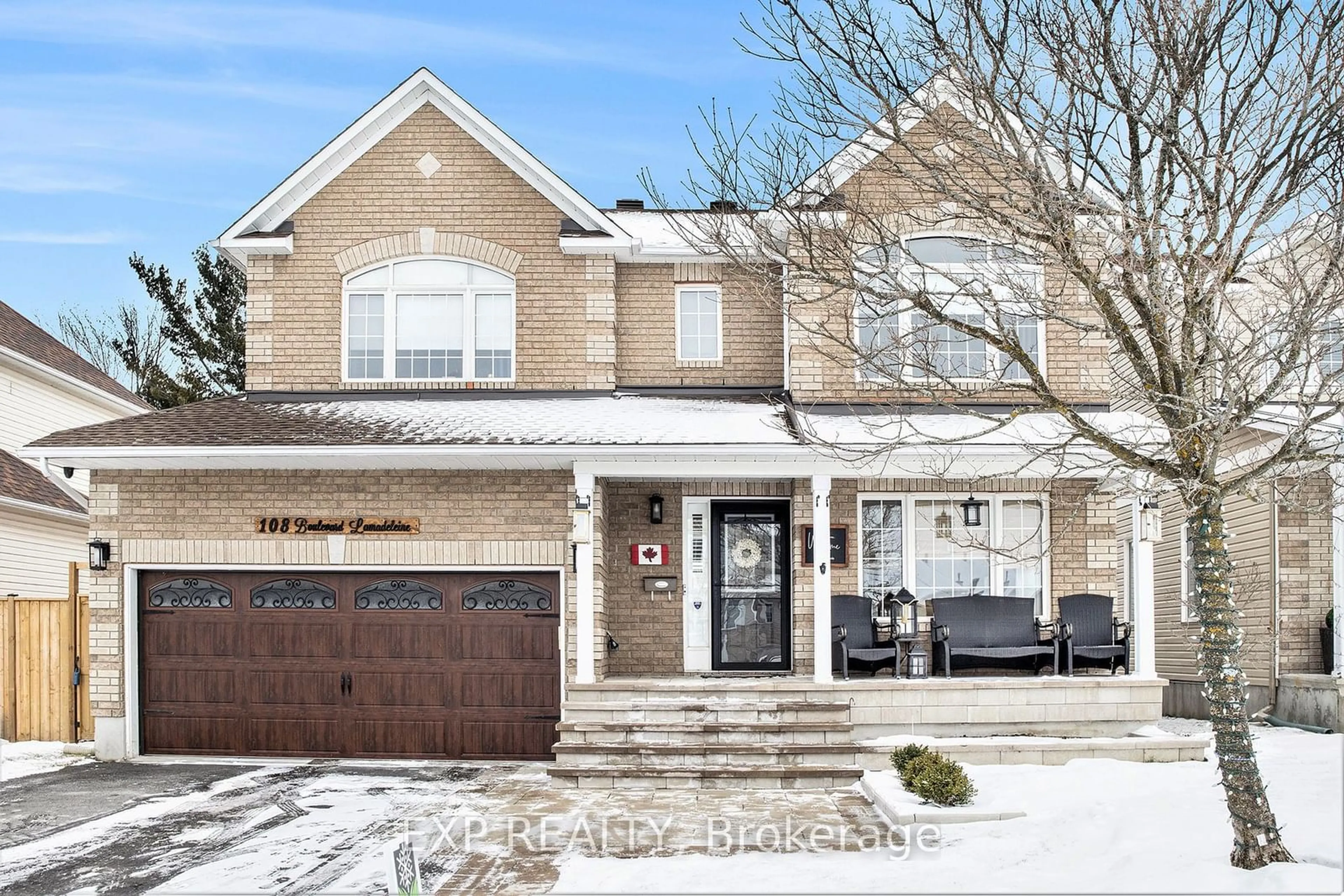 Home with brick exterior material, street for 108 Lamadeleine Blvd, Russell Ontario K0A 1W0