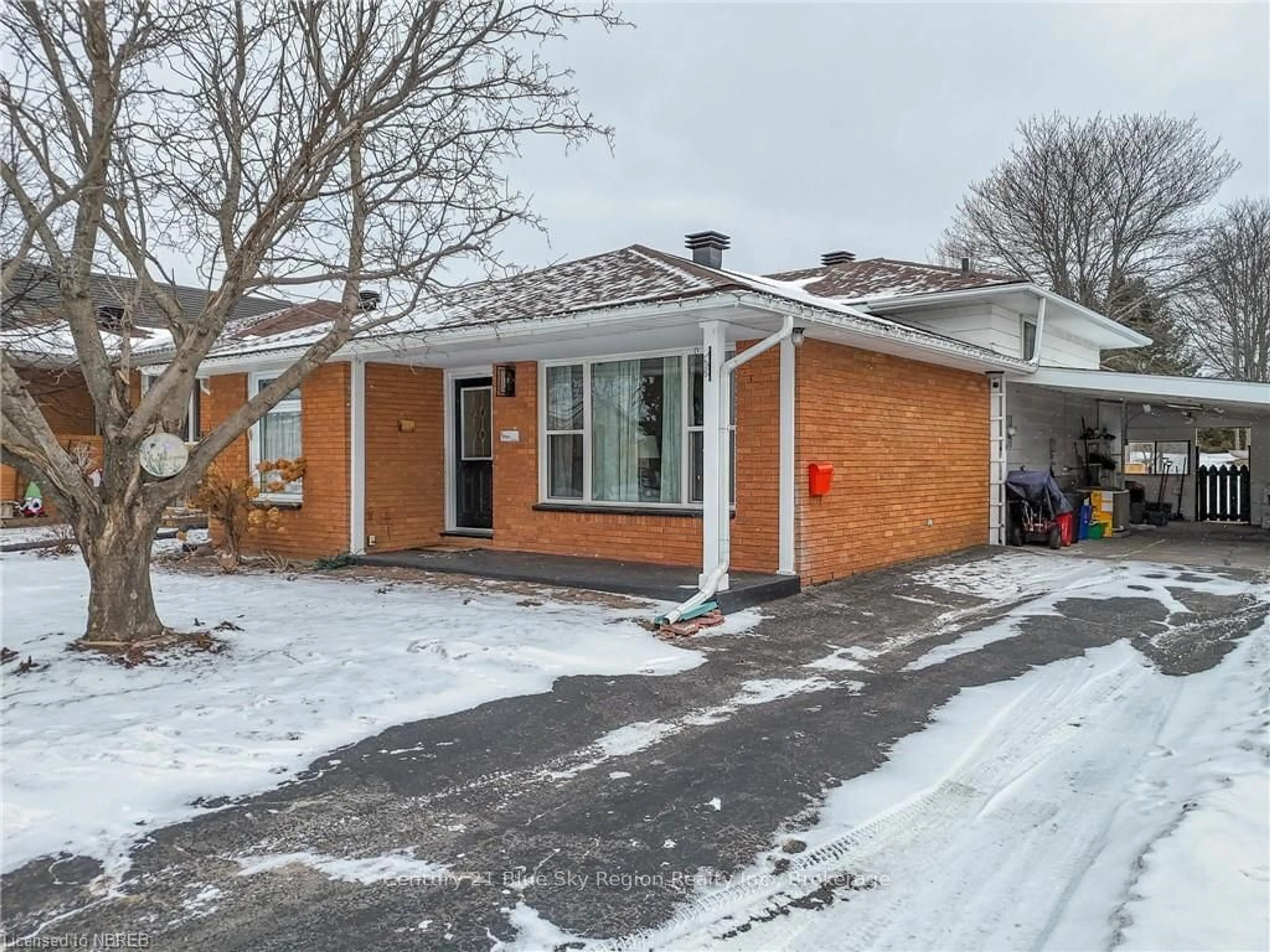 Home with brick exterior material, street for 14 MARSHALL PARK Dr, North Bay Ontario P1A 2N9