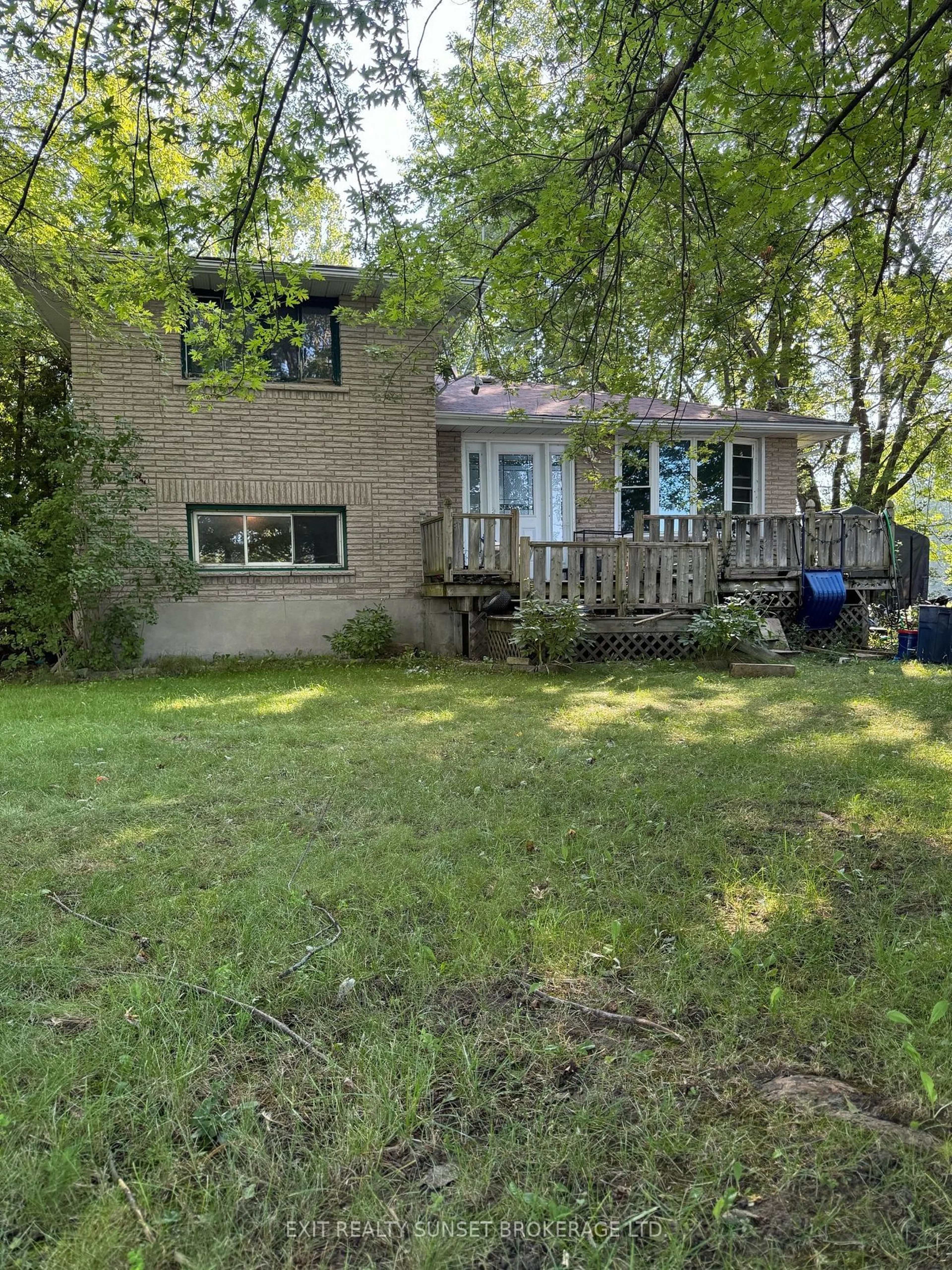 A pic from outside/outdoor area/front of a property/back of a property/a pic from drone, street for 113 Anderson Dr, Kawartha Lakes Ontario K0M 1G0