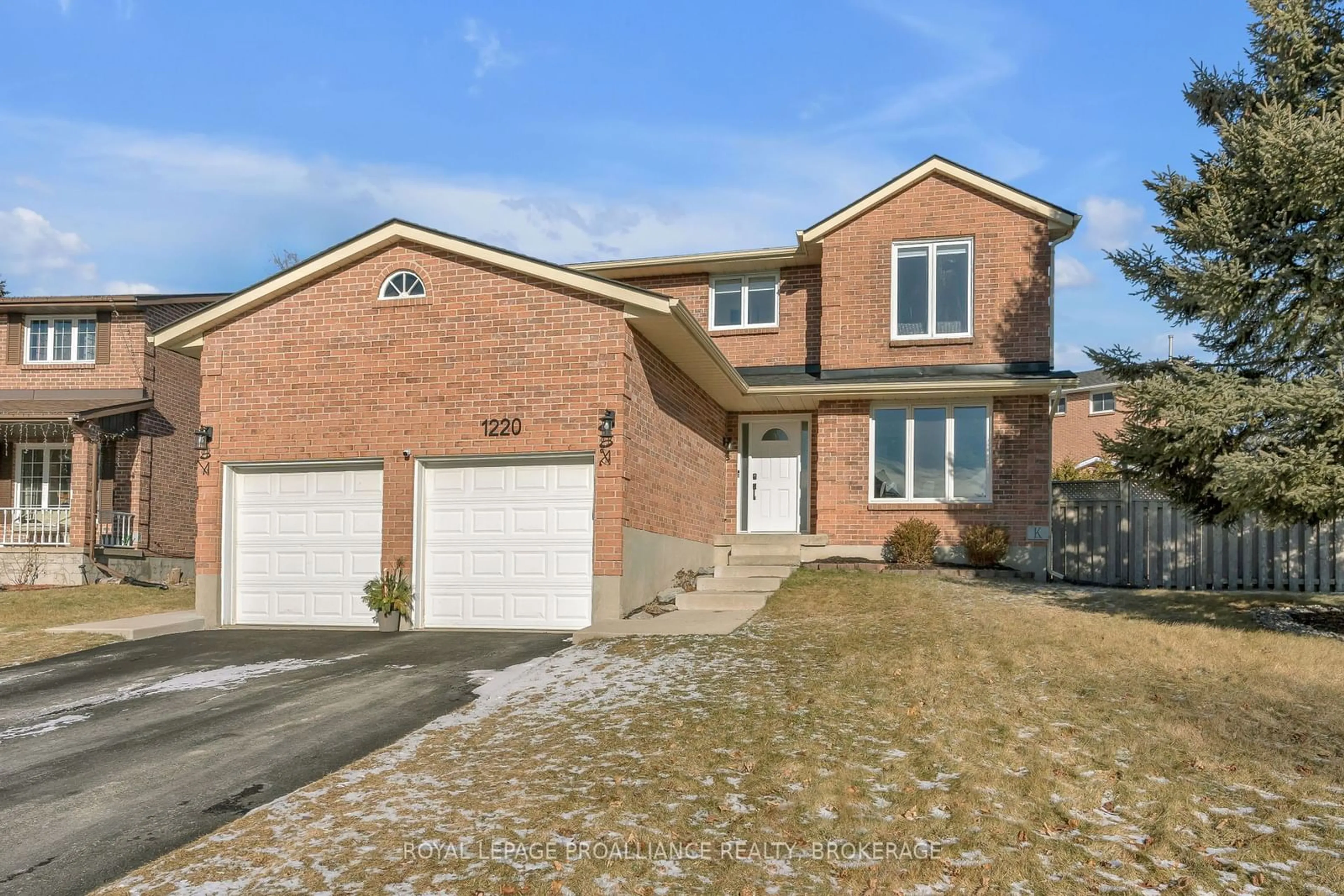 Home with brick exterior material, street for 1220 Humberside Dr, Kingston Ontario K7P 2P3