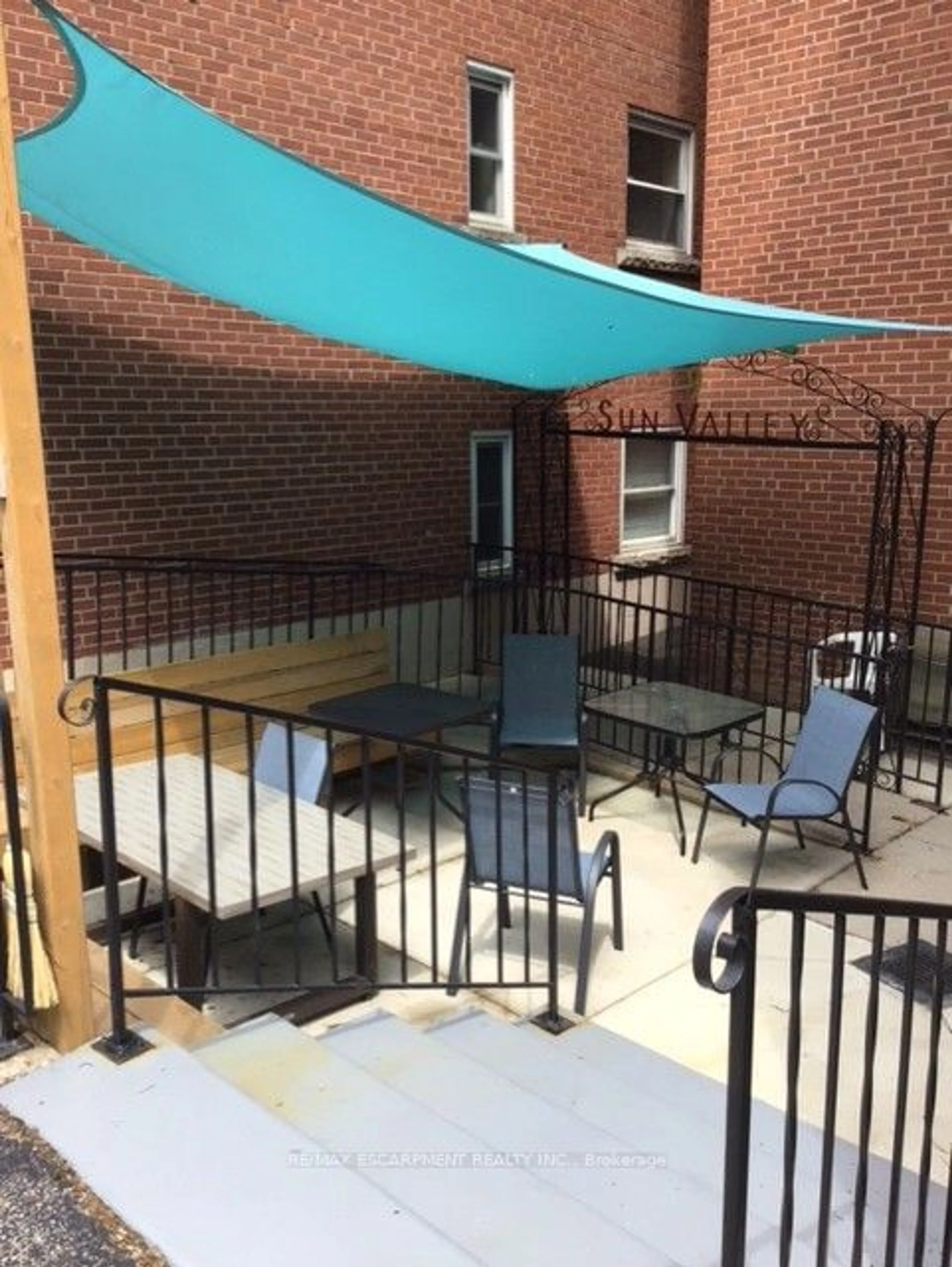 Patio, street for 9 Grant Blvd #105, Hamilton Ontario L9H 4L5