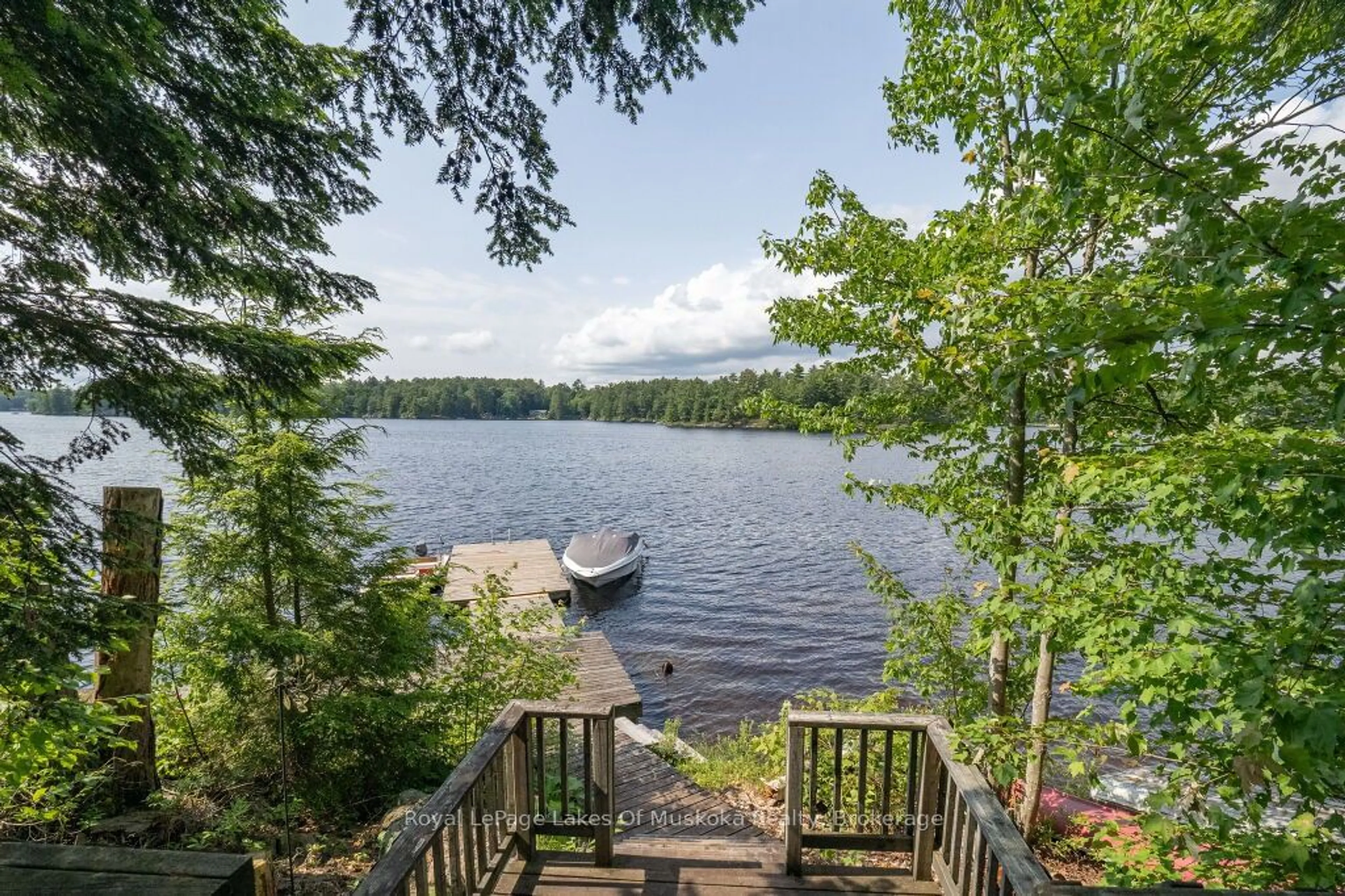 Patio, water/lake/river/ocean view for 3 Island 15KL, Gravenhurst Ontario P0E 1G0