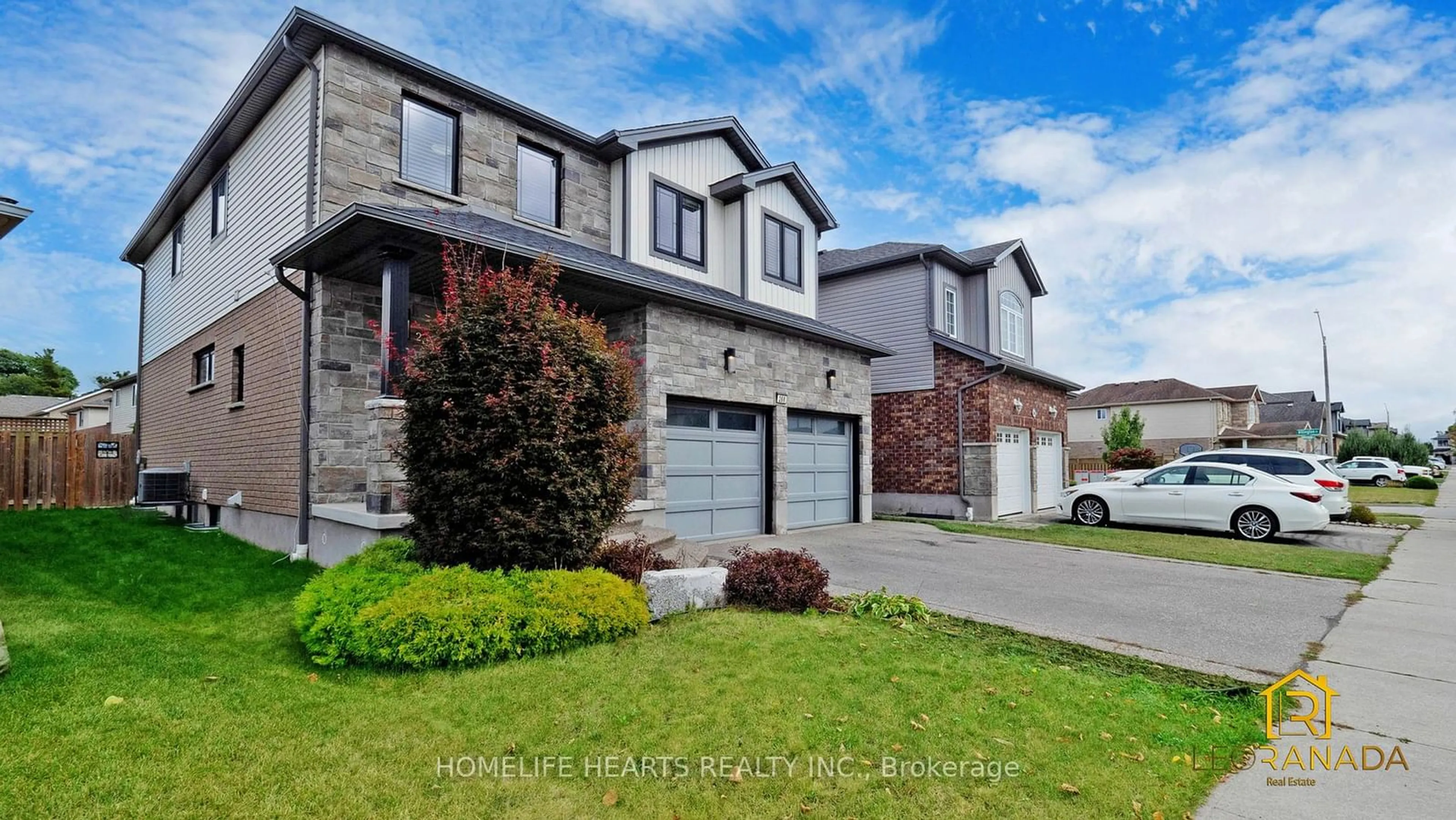 Home with brick exterior material, street for 268 Birkinshaw Rd, Cambridge Ontario N1P 0A7