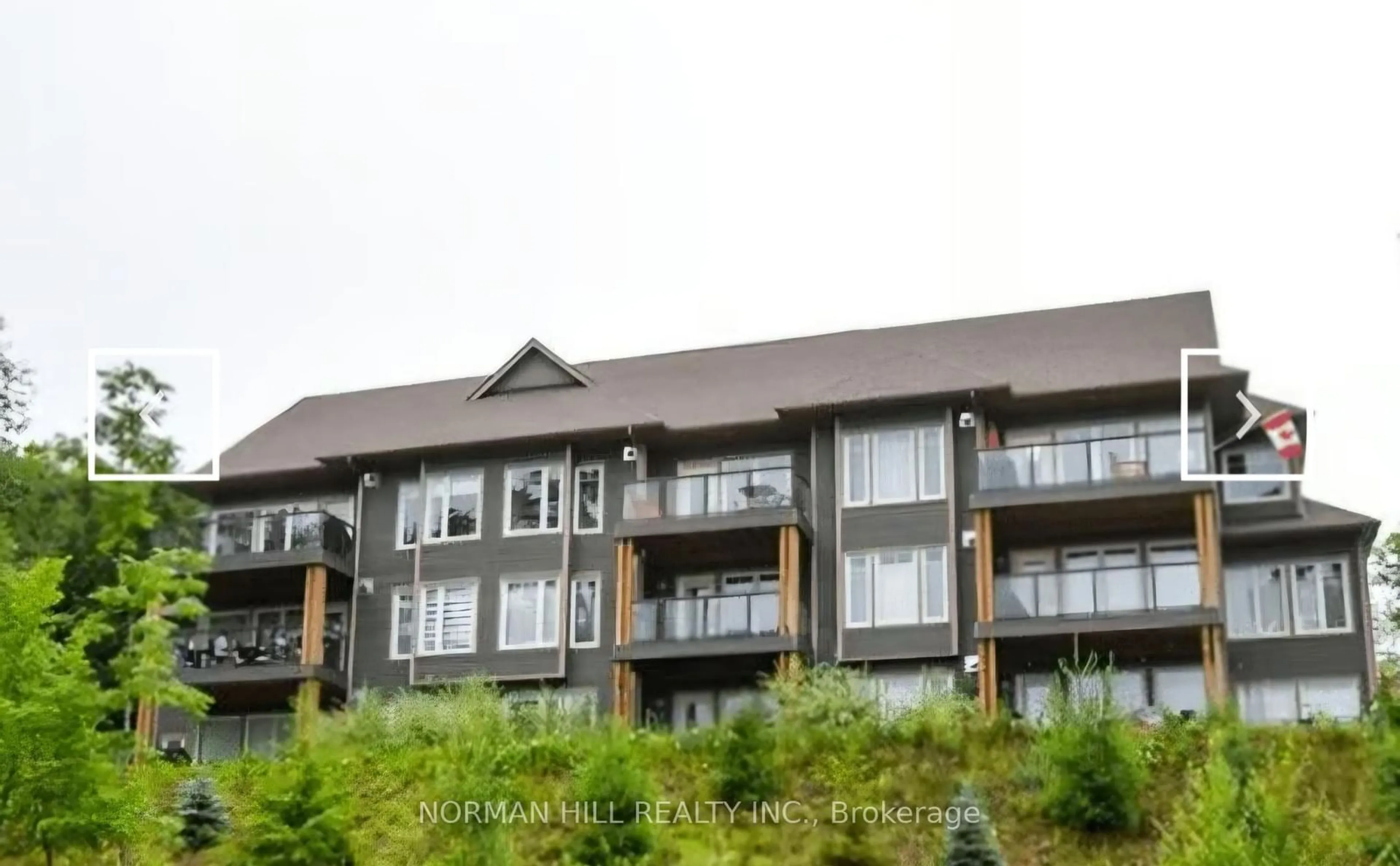 Patio, mountain view for 4 Tree Tops Lane #302, Huntsville Ontario P1H 0B8