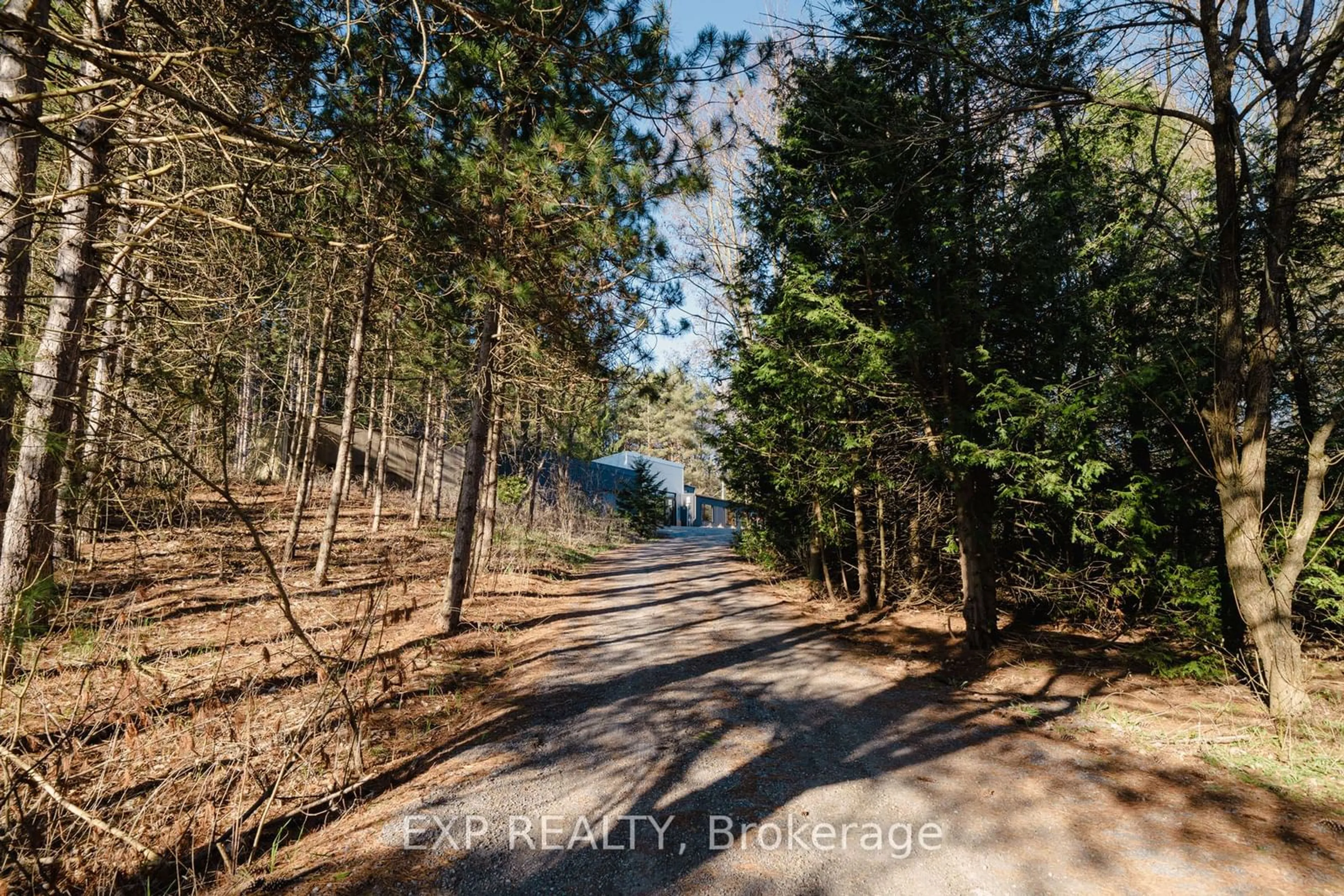 A pic from outside/outdoor area/front of a property/back of a property/a pic from drone, forest/trees view for 13783 Little Lake Rd, Cramahe Ontario K0K 1S0