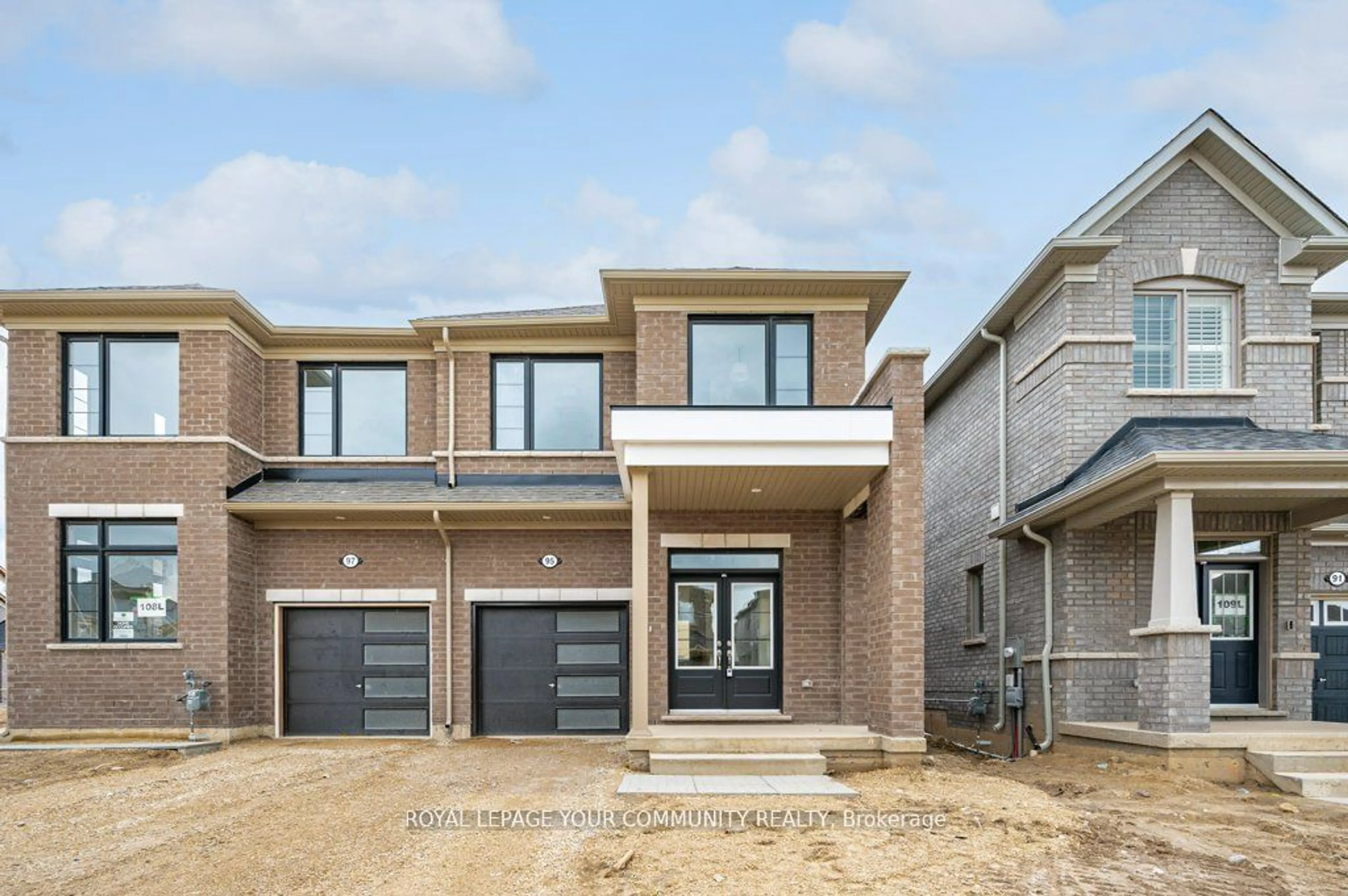 Home with brick exterior material, street for 95 Gauley Dr, Centre Wellington Ontario N1M 0K2