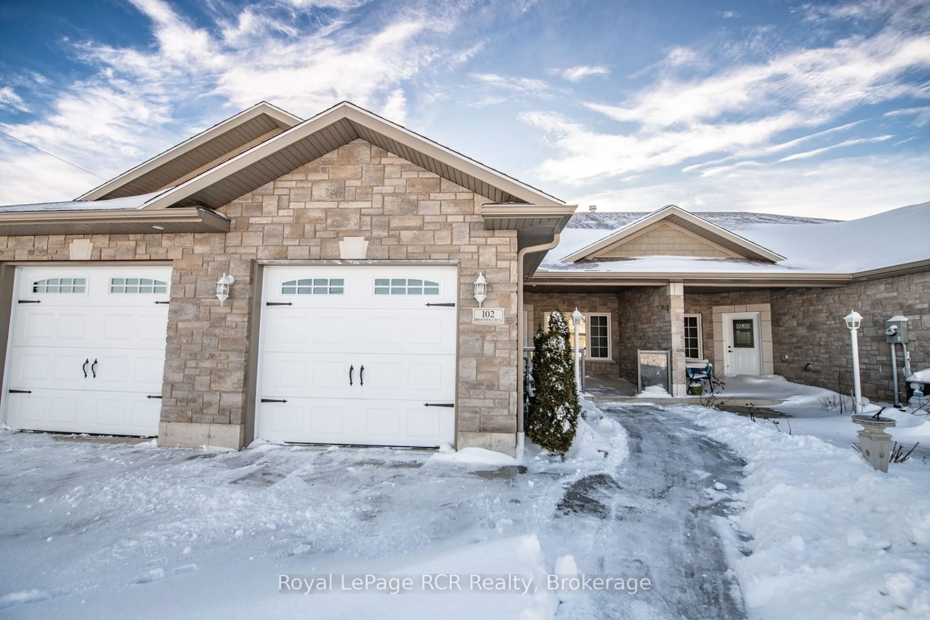 Home with brick exterior material, street for 102 Broomer Cres, Wellington North Ontario N0G 2L4