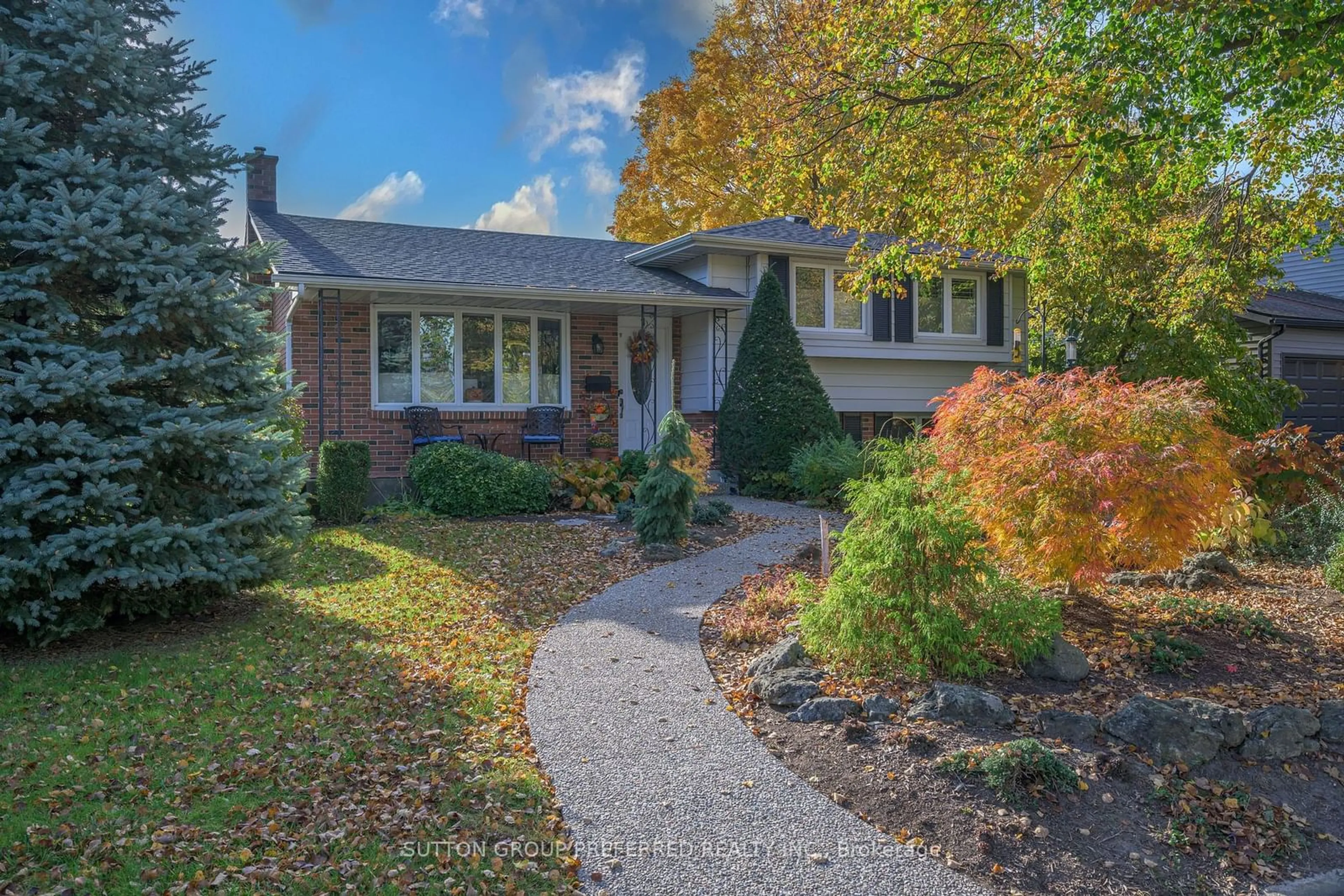 Home with brick exterior material, street for 1 Roland Lane, London Ontario N5X 1E9