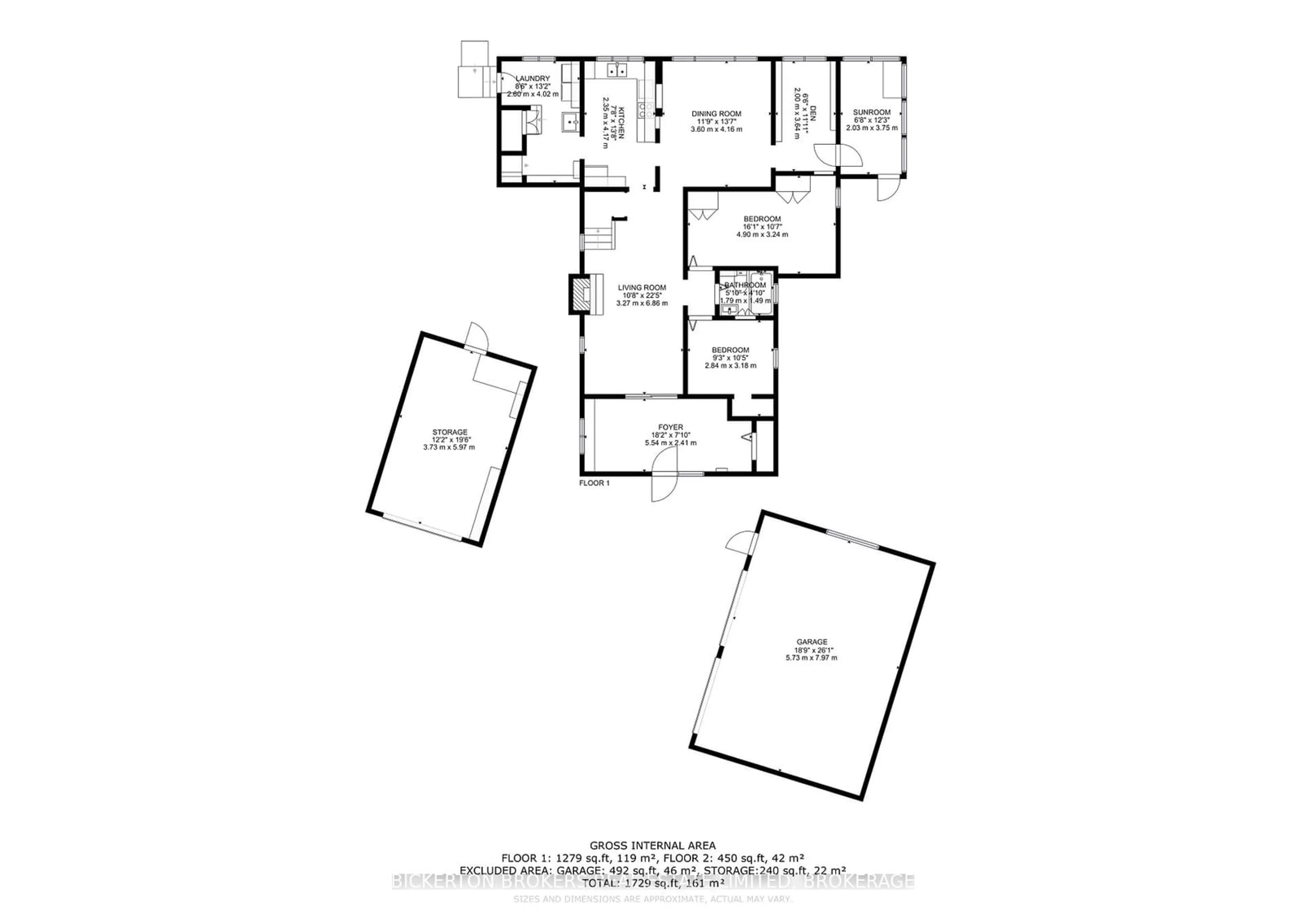 Floor plan for 4056 Bath Rd, Kingston Ontario K7M 4Y4