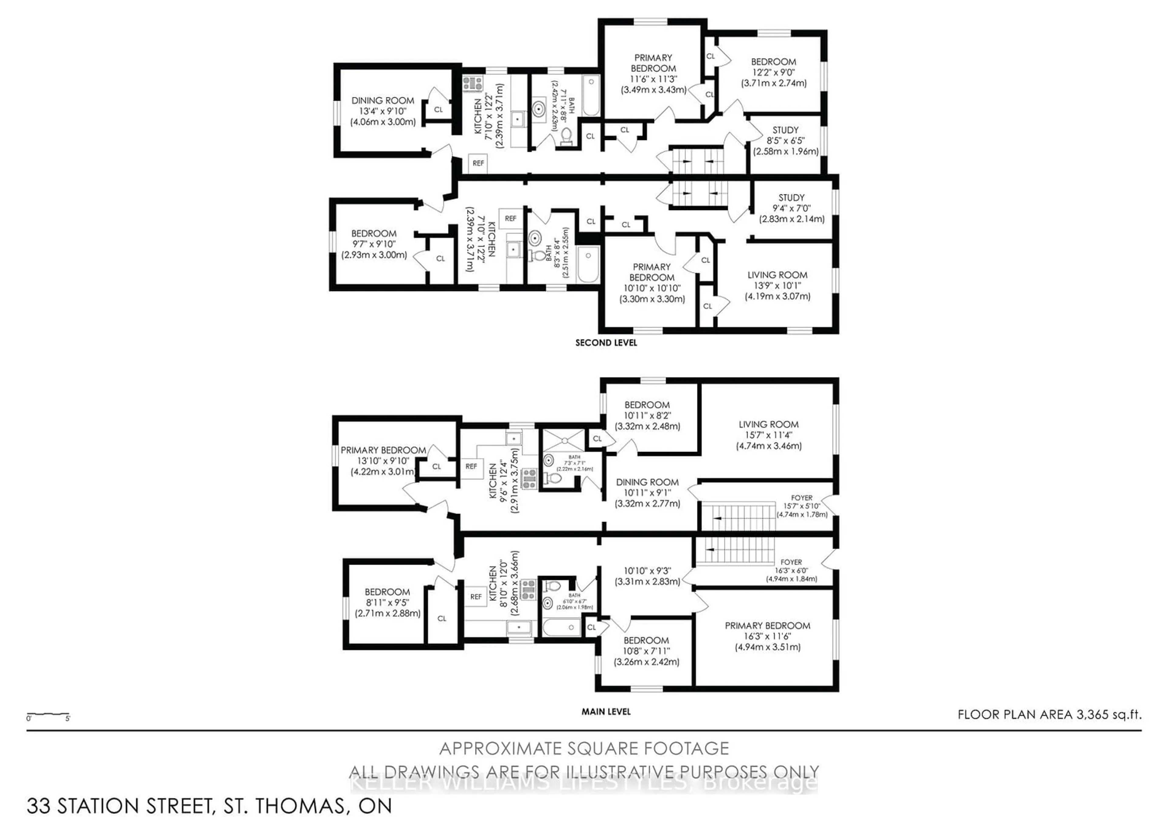 Floor plan for 33 Station St, St. Thomas Ontario N5P 2X1