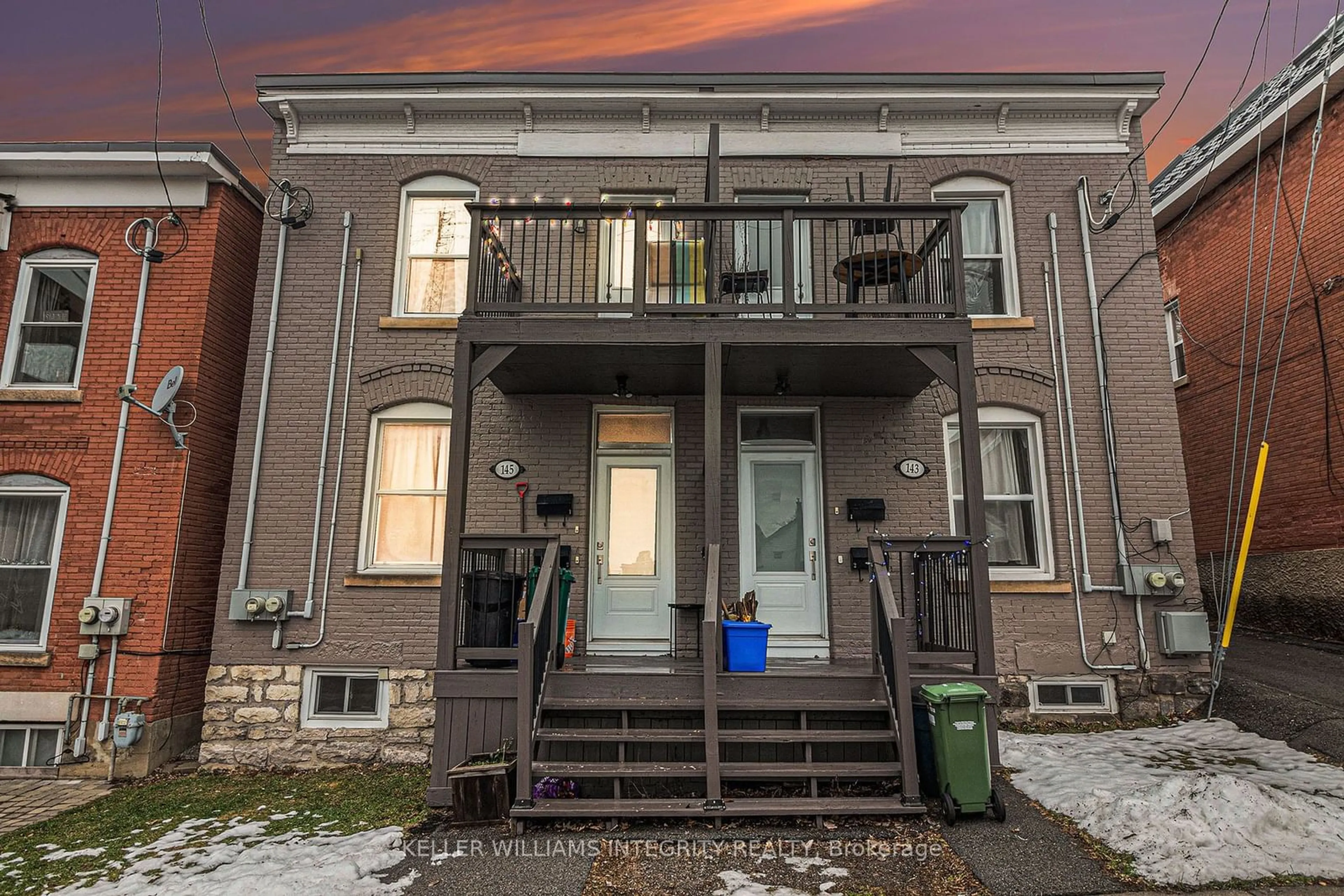 Home with brick exterior material, street for 145 Eccles St #1&2, West Centre Town Ontario K1R 6S7