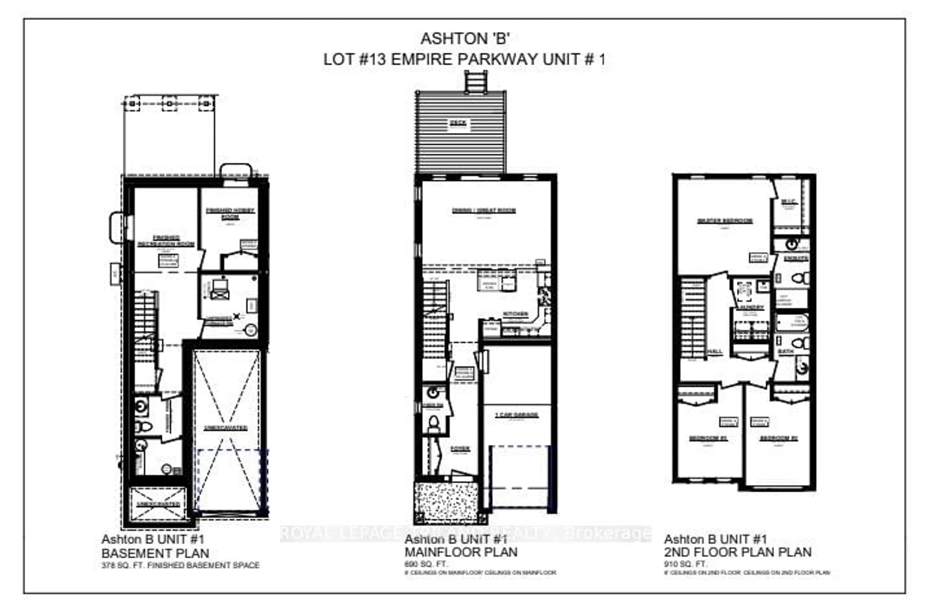 Floor plan for 93 Empire Pkwy, St. Thomas Ontario N5R 0N4