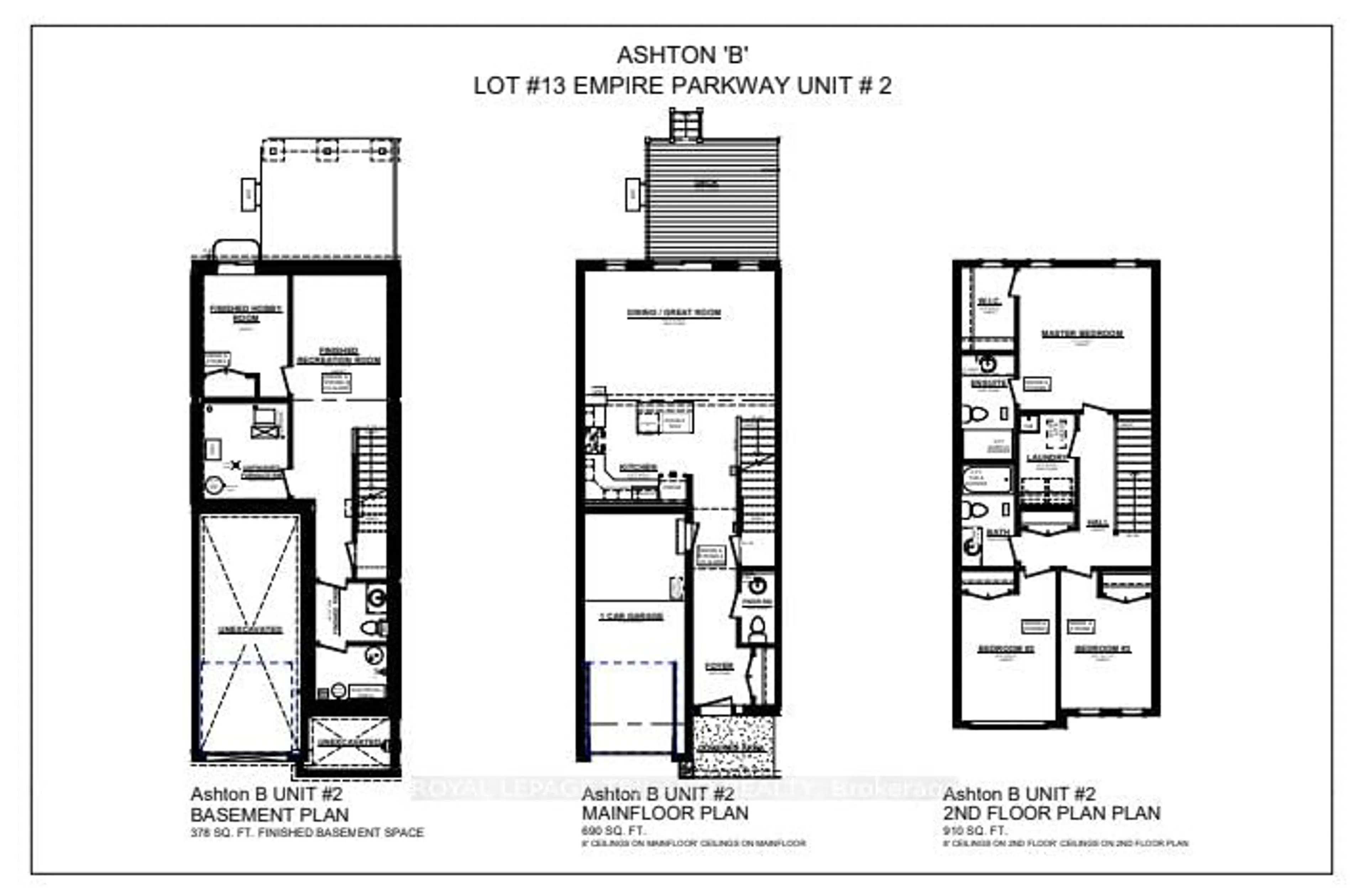 Floor plan for 95 Empire Pkwy, St. Thomas Ontario N5R 0N4