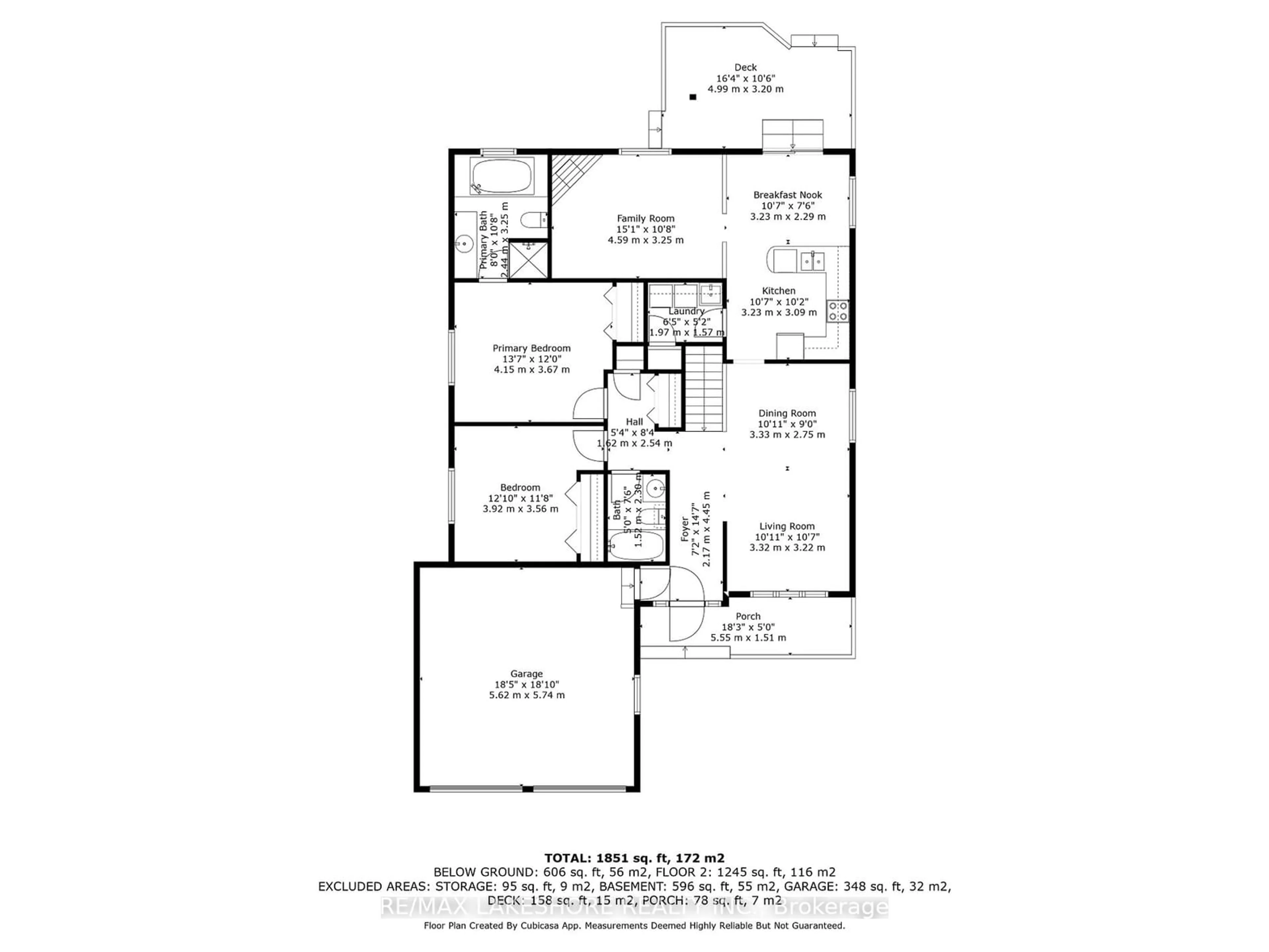 Floor plan for 940 Tillison Ave, Cobourg Ontario K9A 5N2