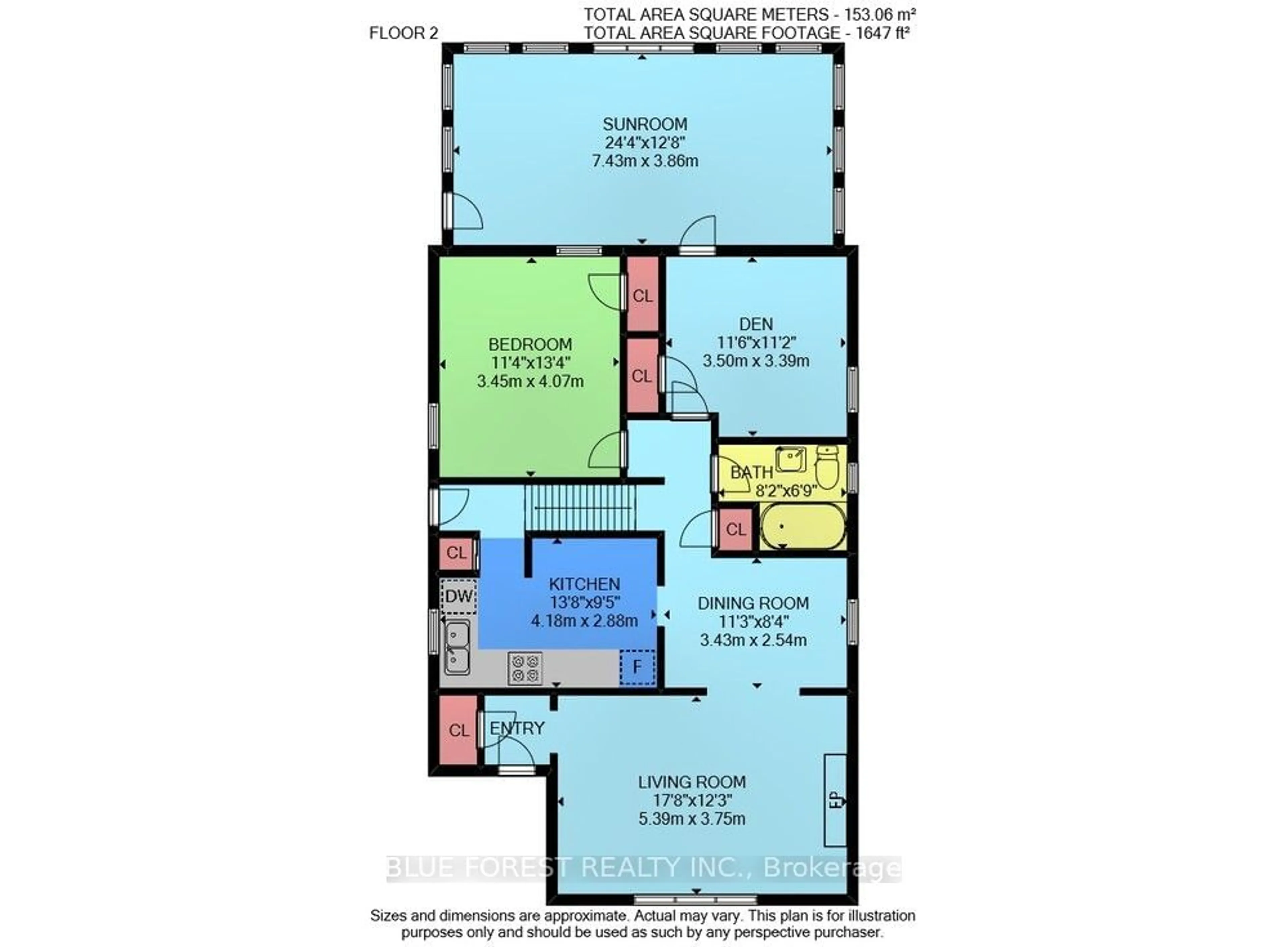 Floor plan for 103 Selkirk St, London Ontario N5W 1W1