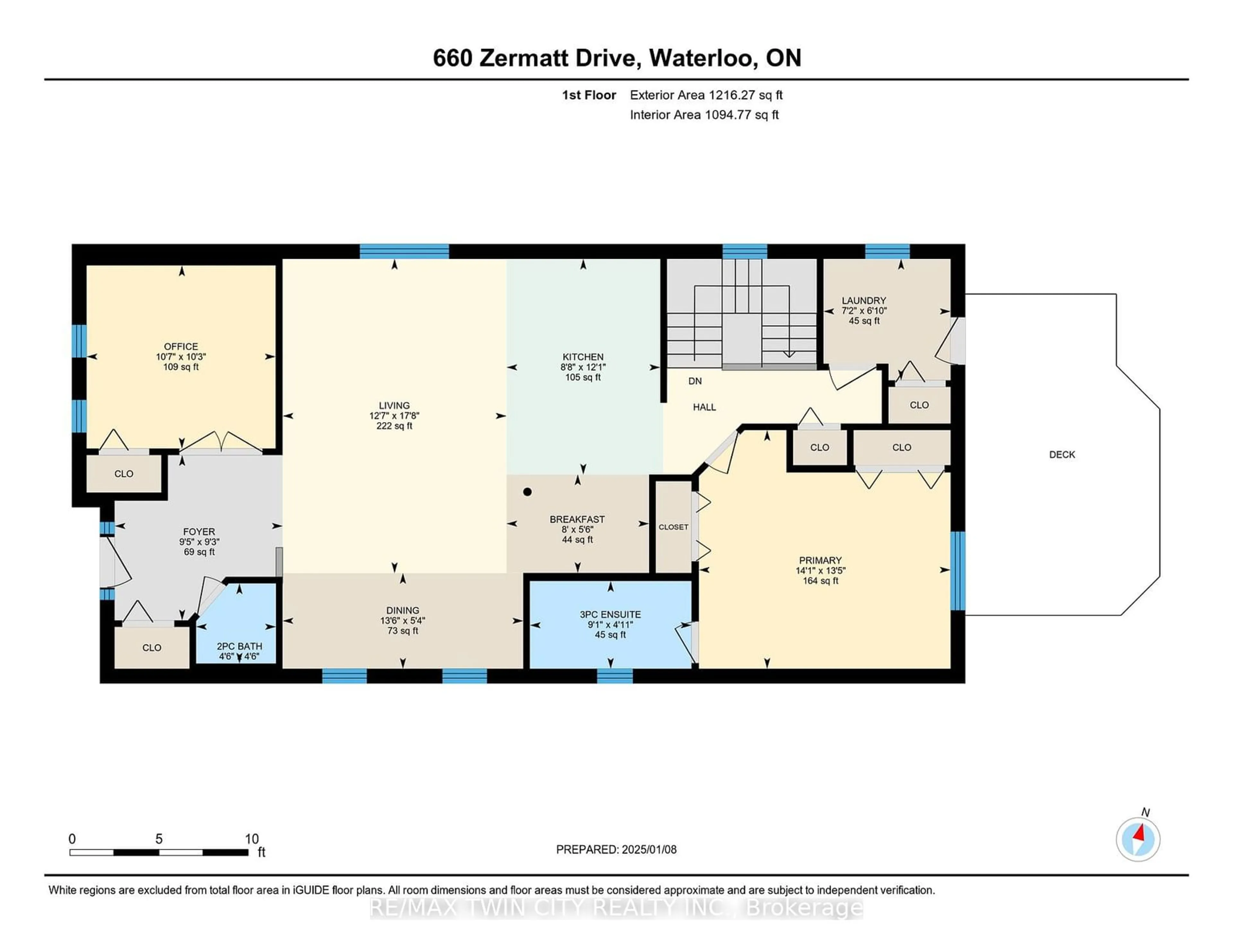 Floor plan for 660 Zermatt Dr, Waterloo Ontario N2T 2V2