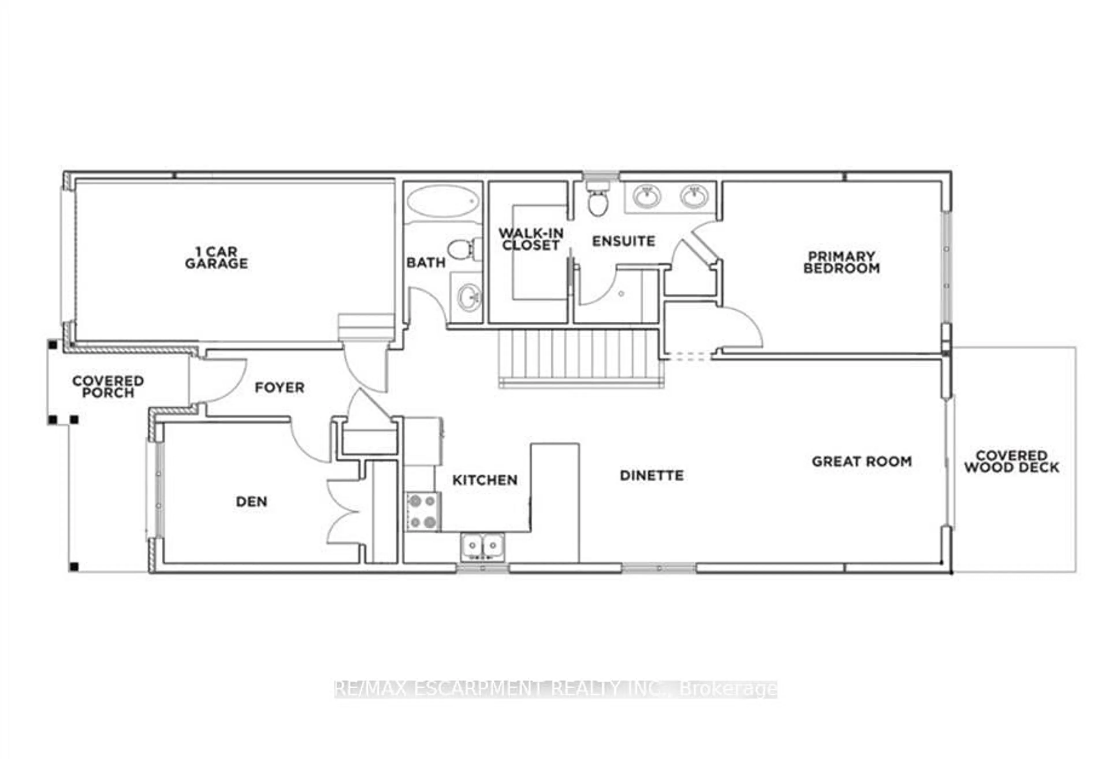 Floor plan for Lot 99 Pike Creek Dr, Haldimand Ontario N0A 1E0