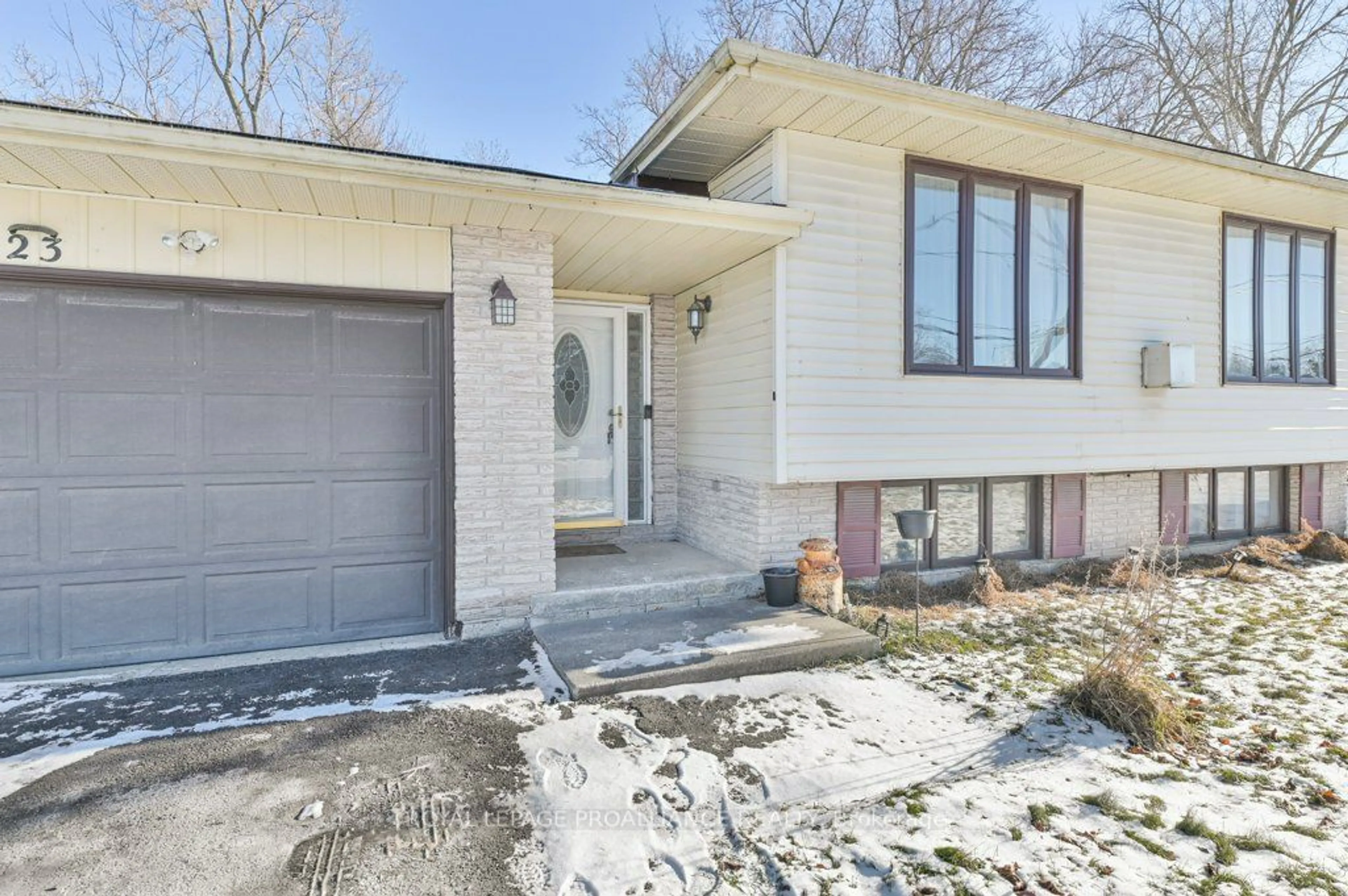 Home with brick exterior material, street for 23 Frankford-Stirling Rd, Stirling-Rawdon Ontario K0K 3E0