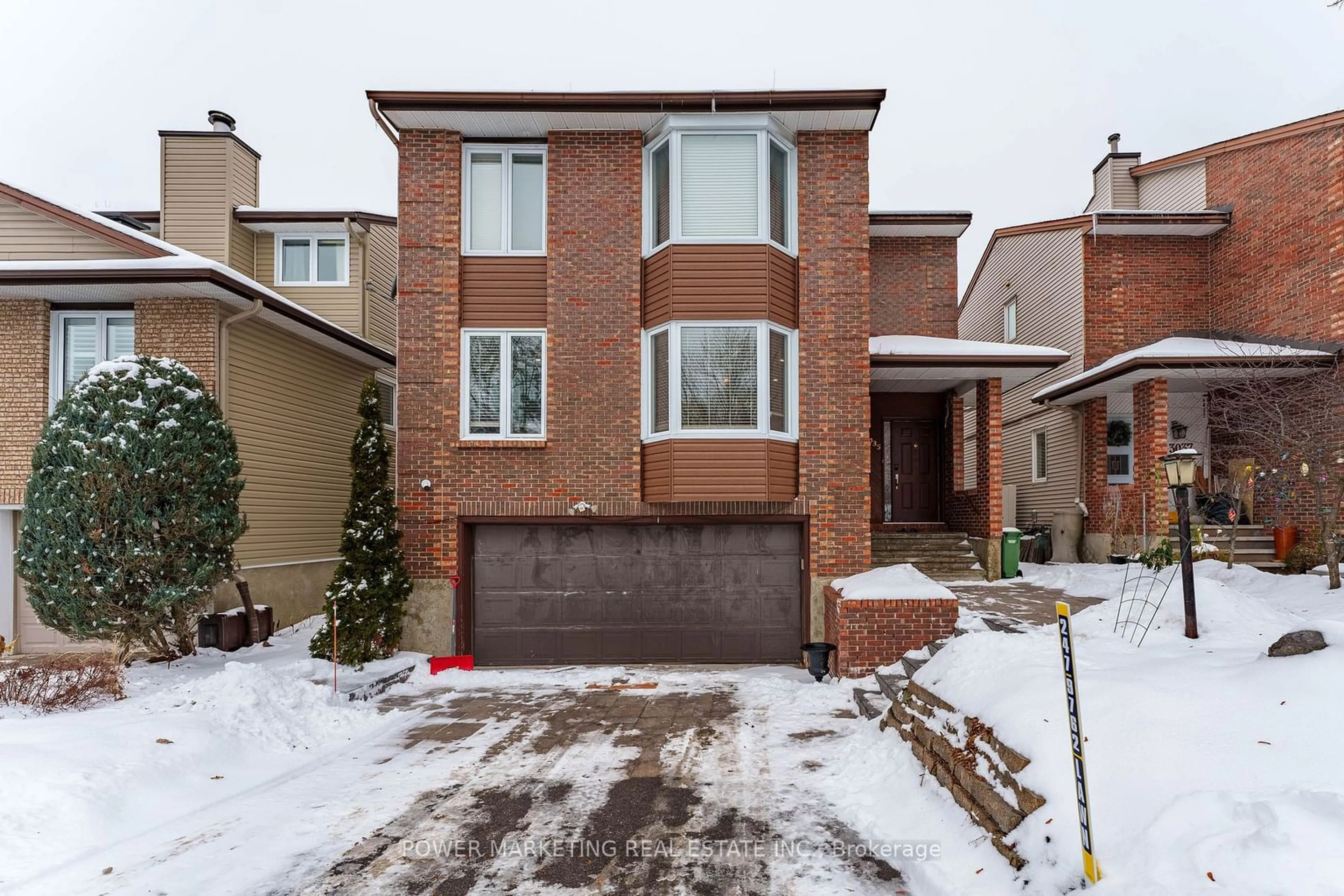 Home with brick exterior material, street for 3035 Uplands Dr, Hunt Club - Windsor Park Village and Area Ontario K1V 0J5