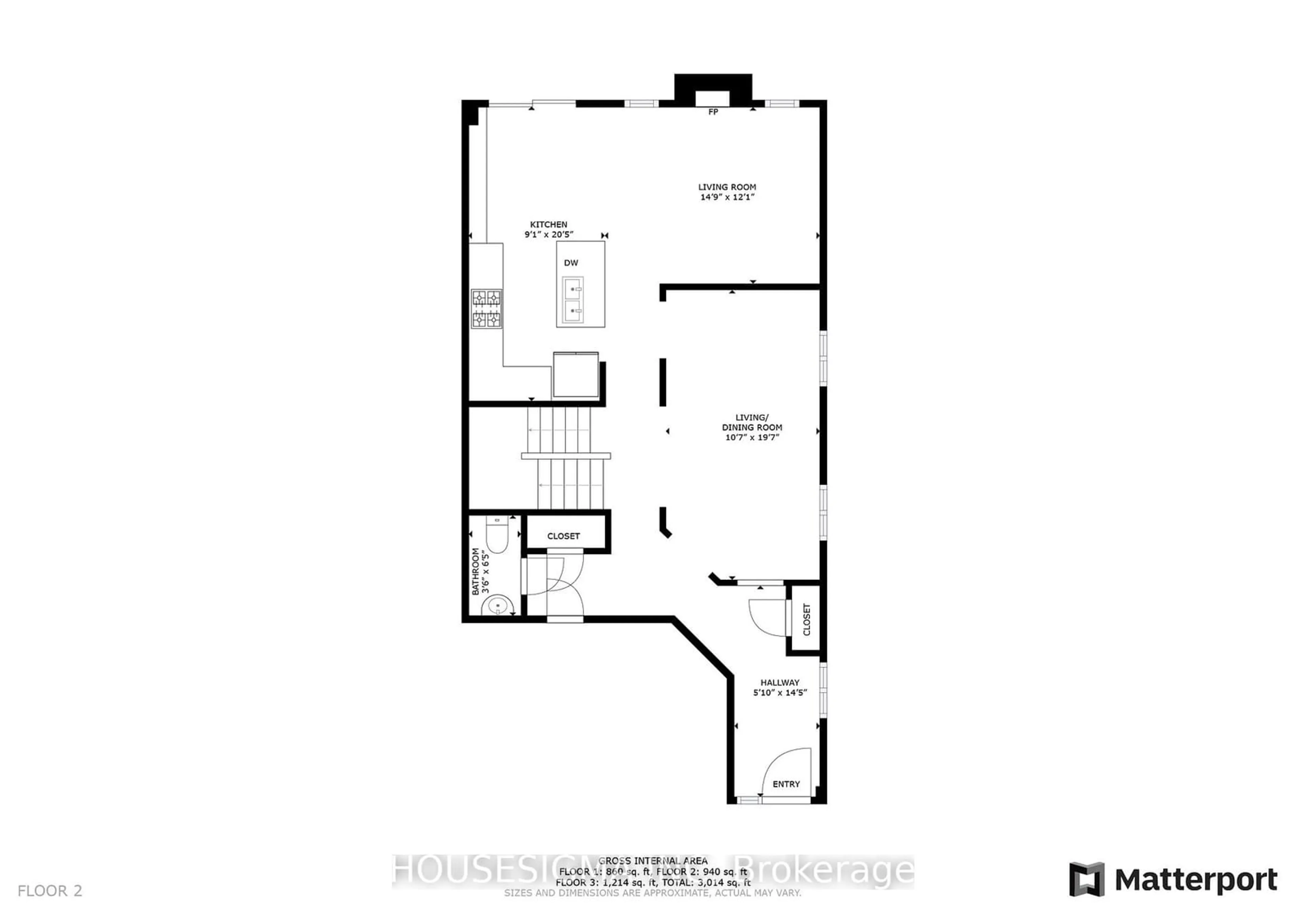 Floor plan for 534 Rouncey Rd, Kanata Ontario K2V 0E2