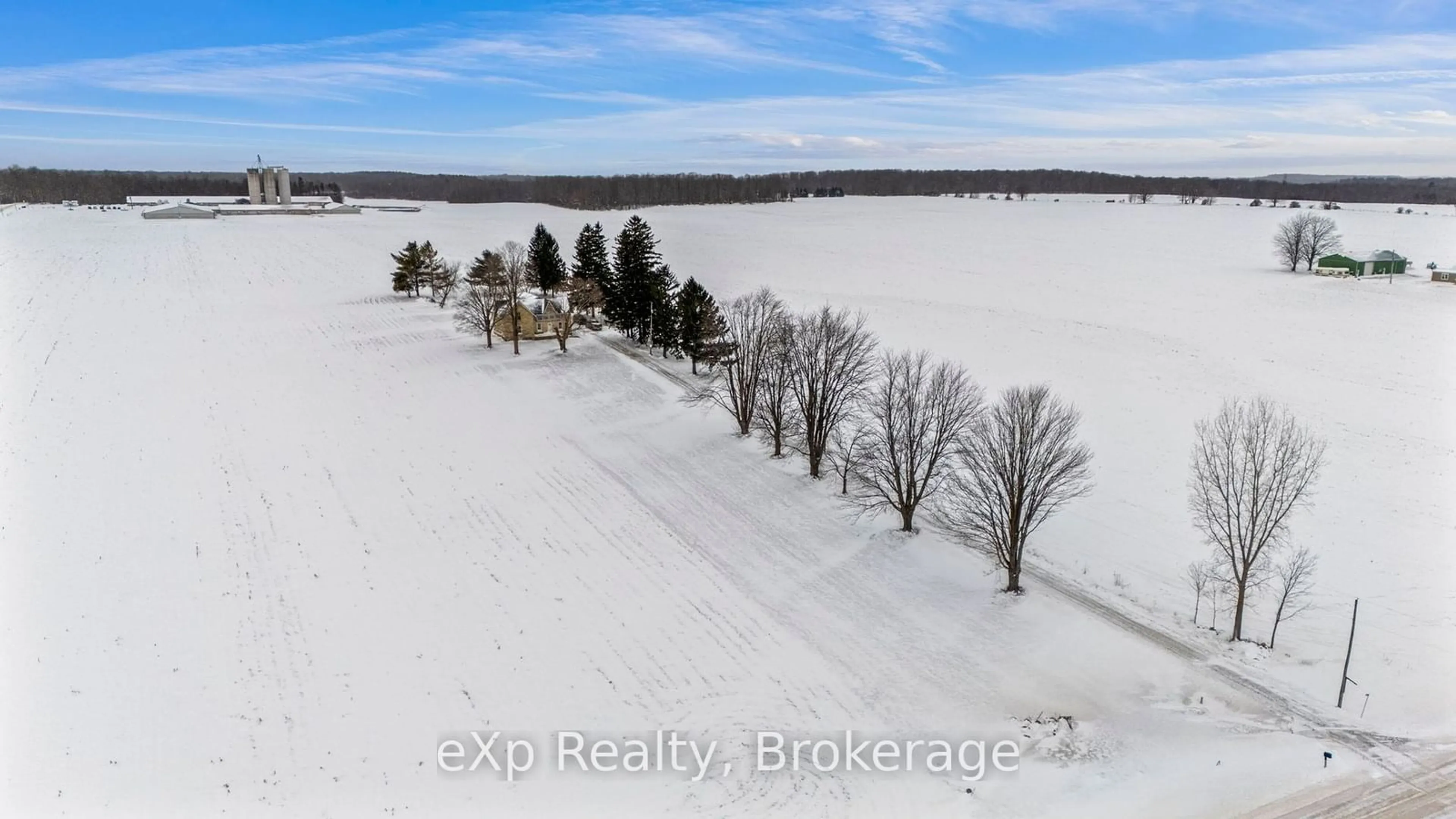 A pic from outside/outdoor area/front of a property/back of a property/a pic from drone, water/lake/river/ocean view for 42217 Cranbrook Rd, Morris-Turnberry Ontario N0G 1H0