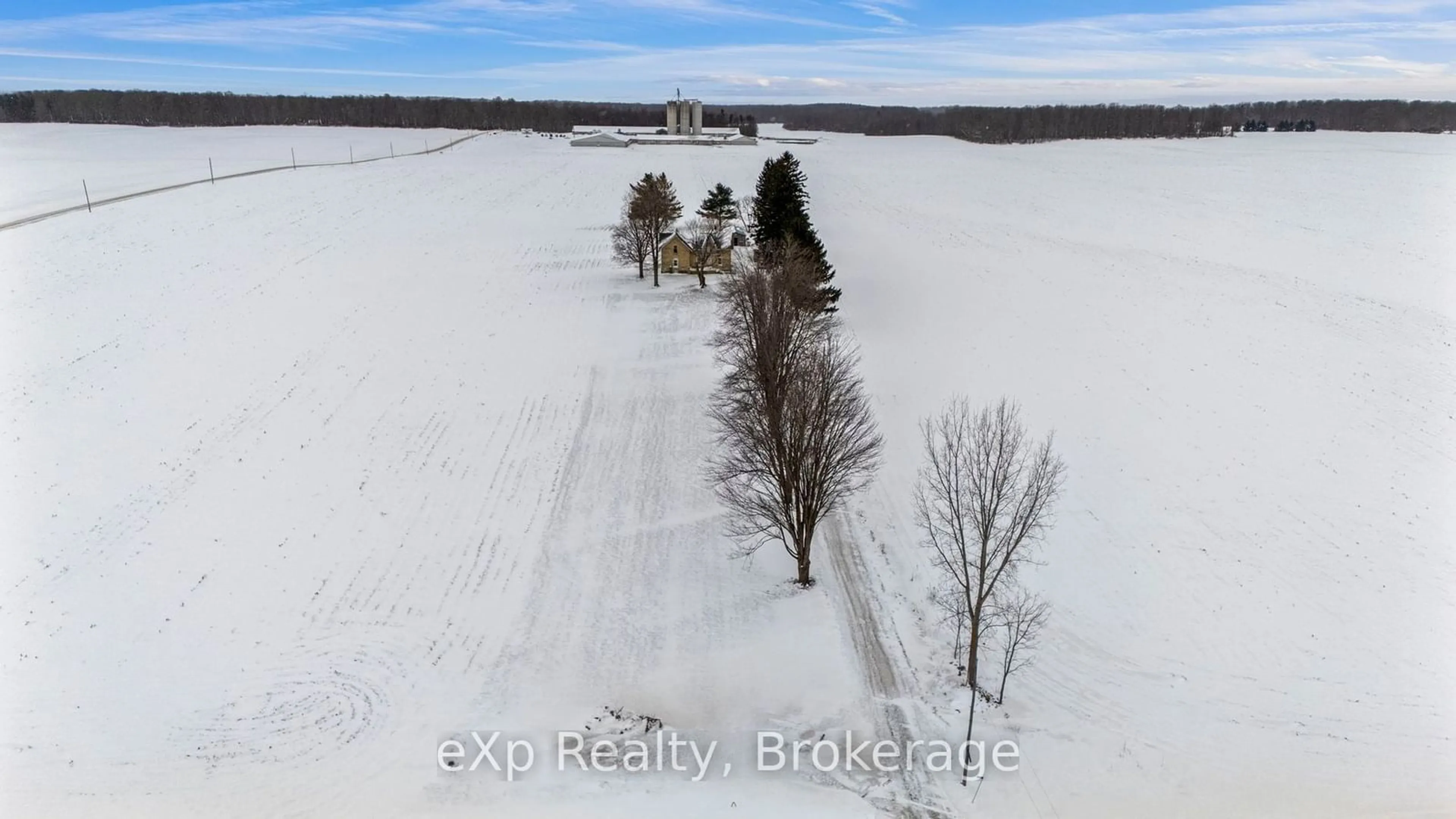 A pic from outside/outdoor area/front of a property/back of a property/a pic from drone, water/lake/river/ocean view for 42217 Cranbrook Rd, Morris-Turnberry Ontario N0G 1H0