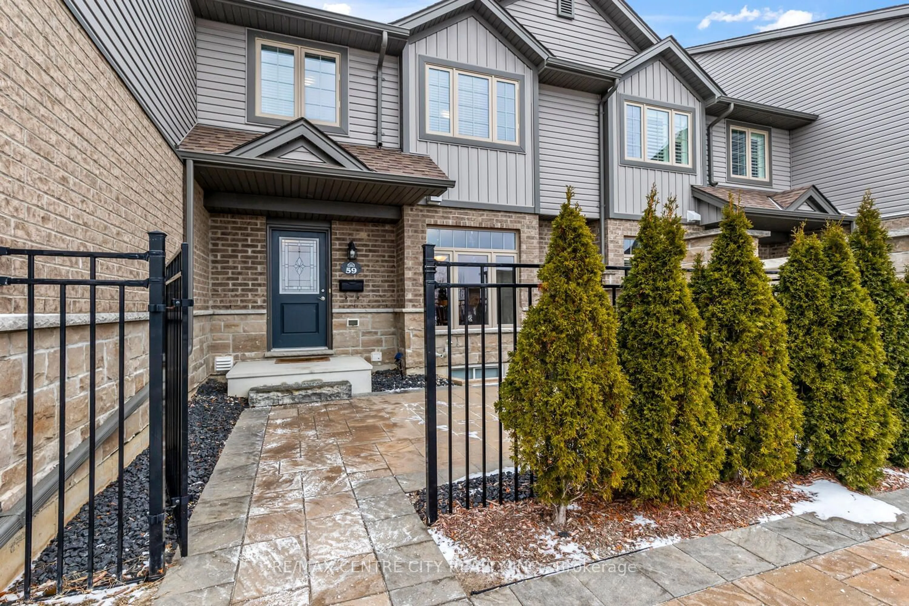 Home with brick exterior material, street for 3400 Castle Rock Pl #59, London Ontario N6L 0E4