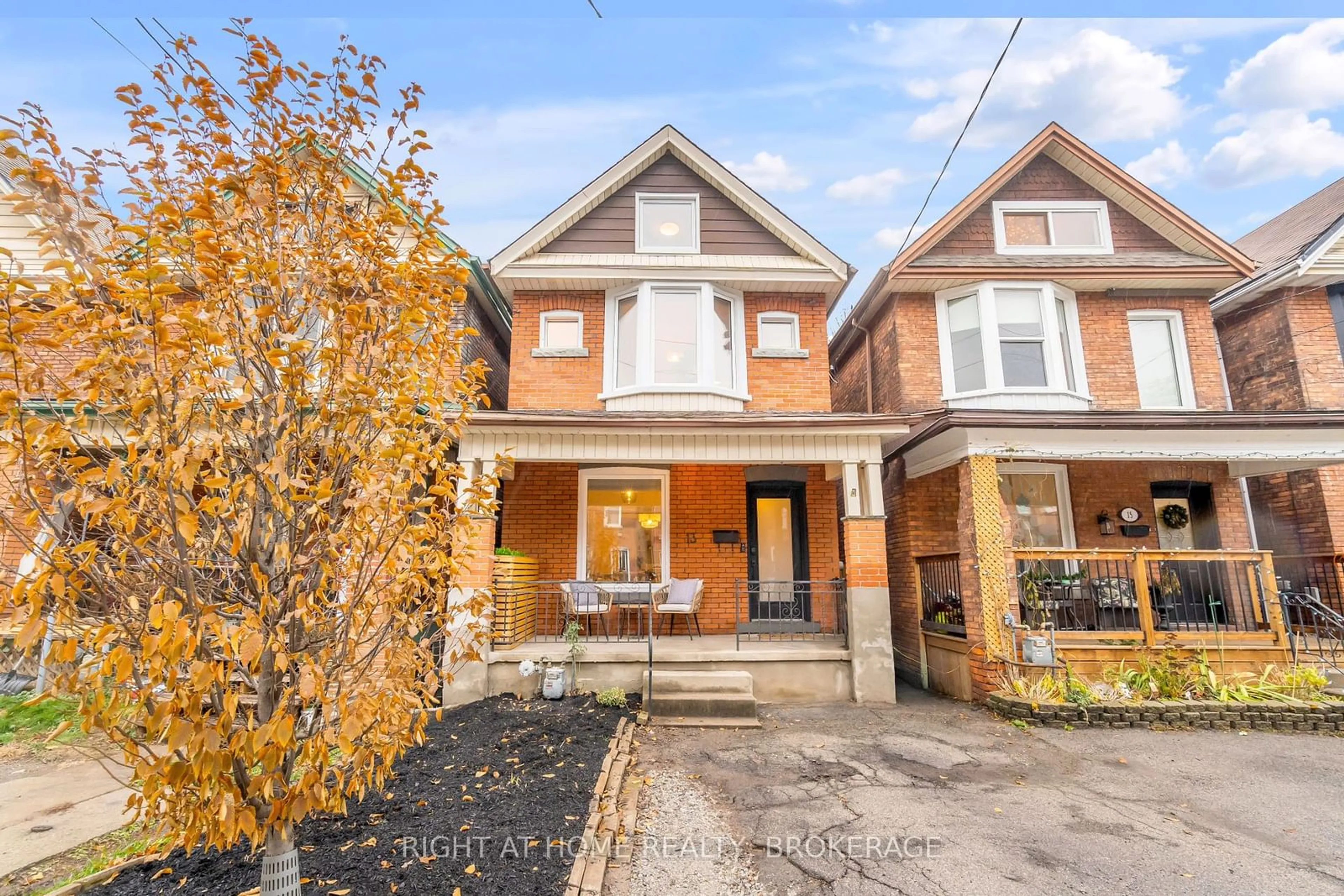 Home with brick exterior material, street for 13 Cumberland Ave, Hamilton Ontario L8M 1Y6