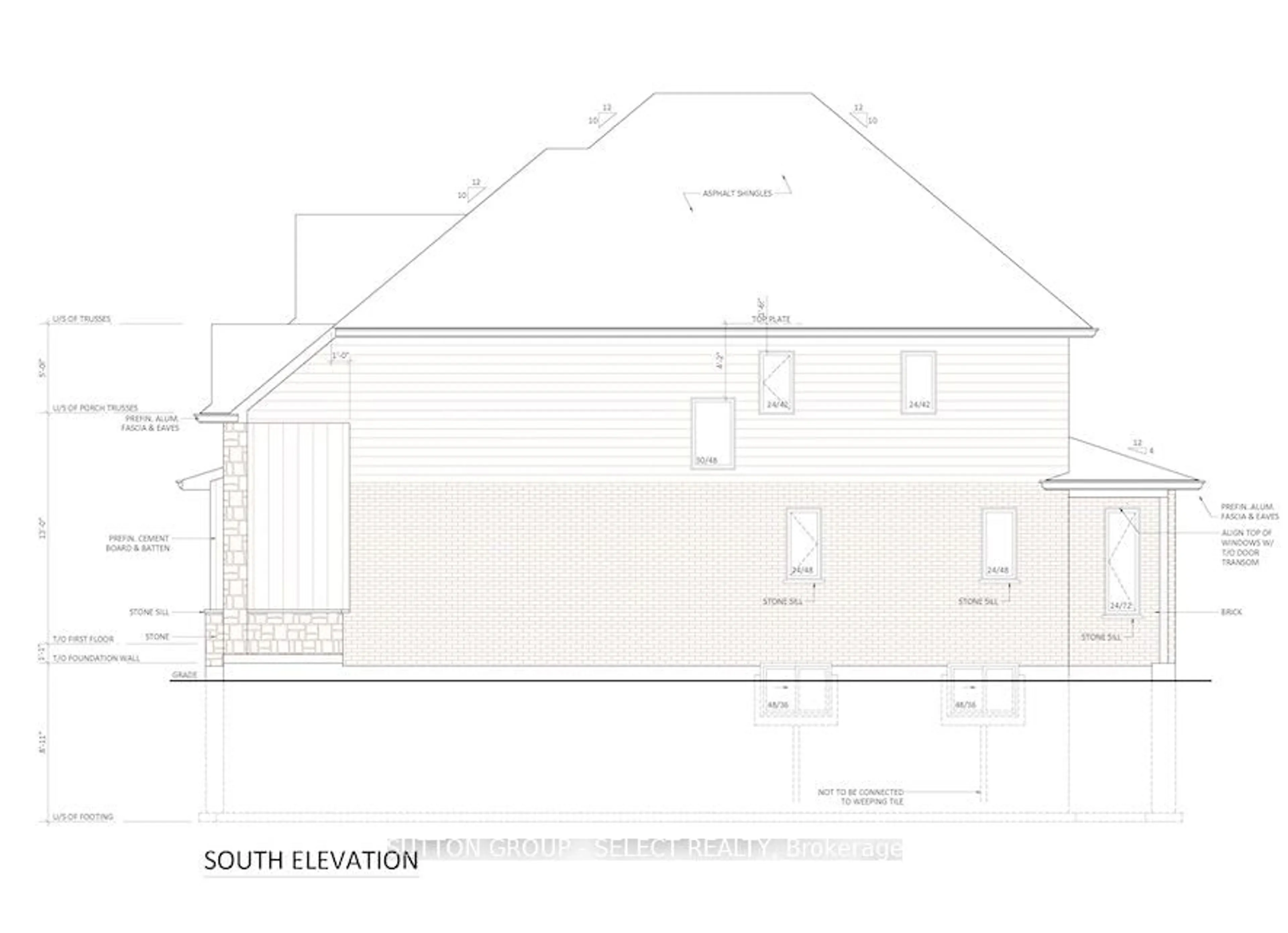 Floor plan for LOT 26 BRISCOE Cres, Strathroy-Caradoc Ontario N7G 0G3